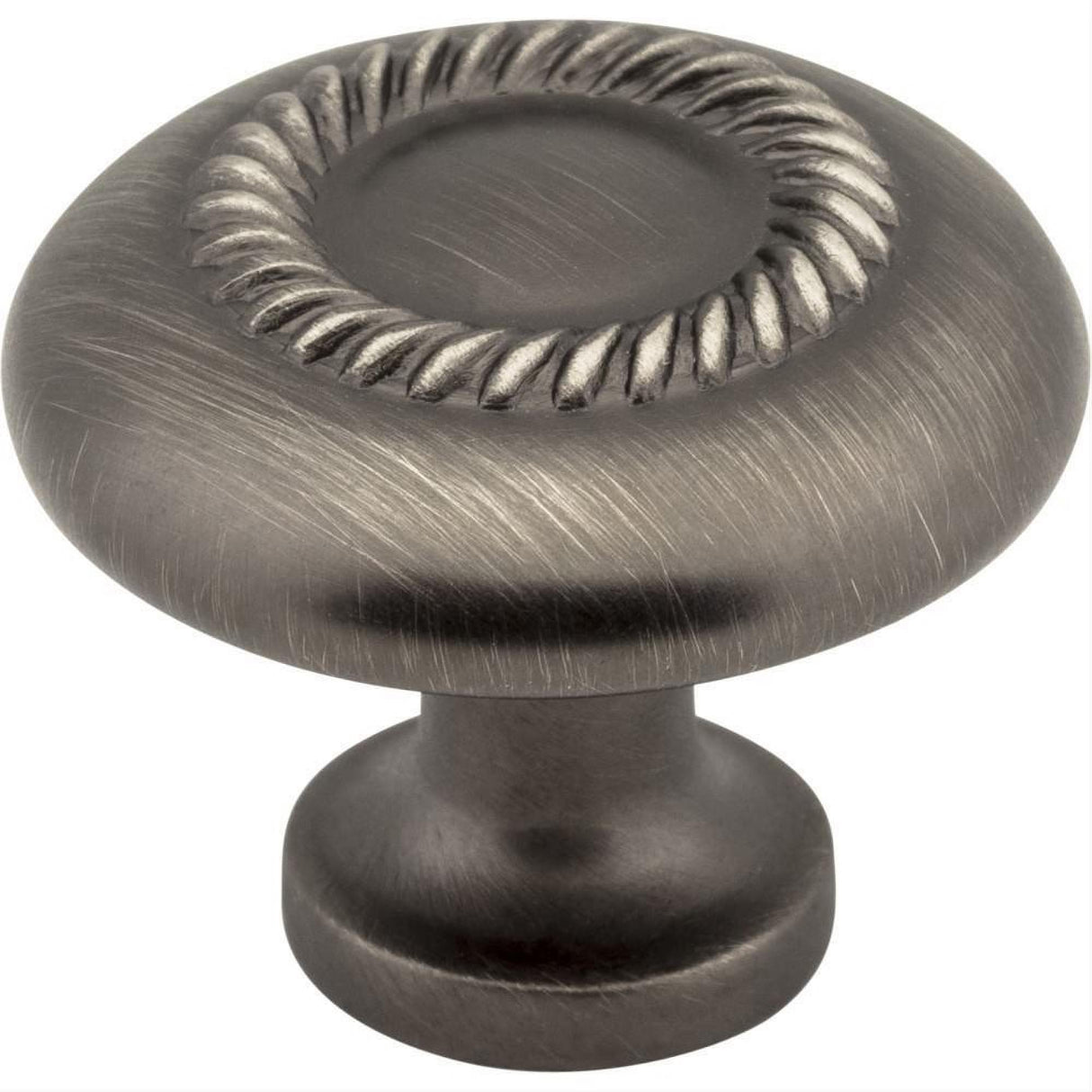 Elements Z118-BNBDL Cypress 1-1/4" Zinc Cabinet Knob Brushed Pewter