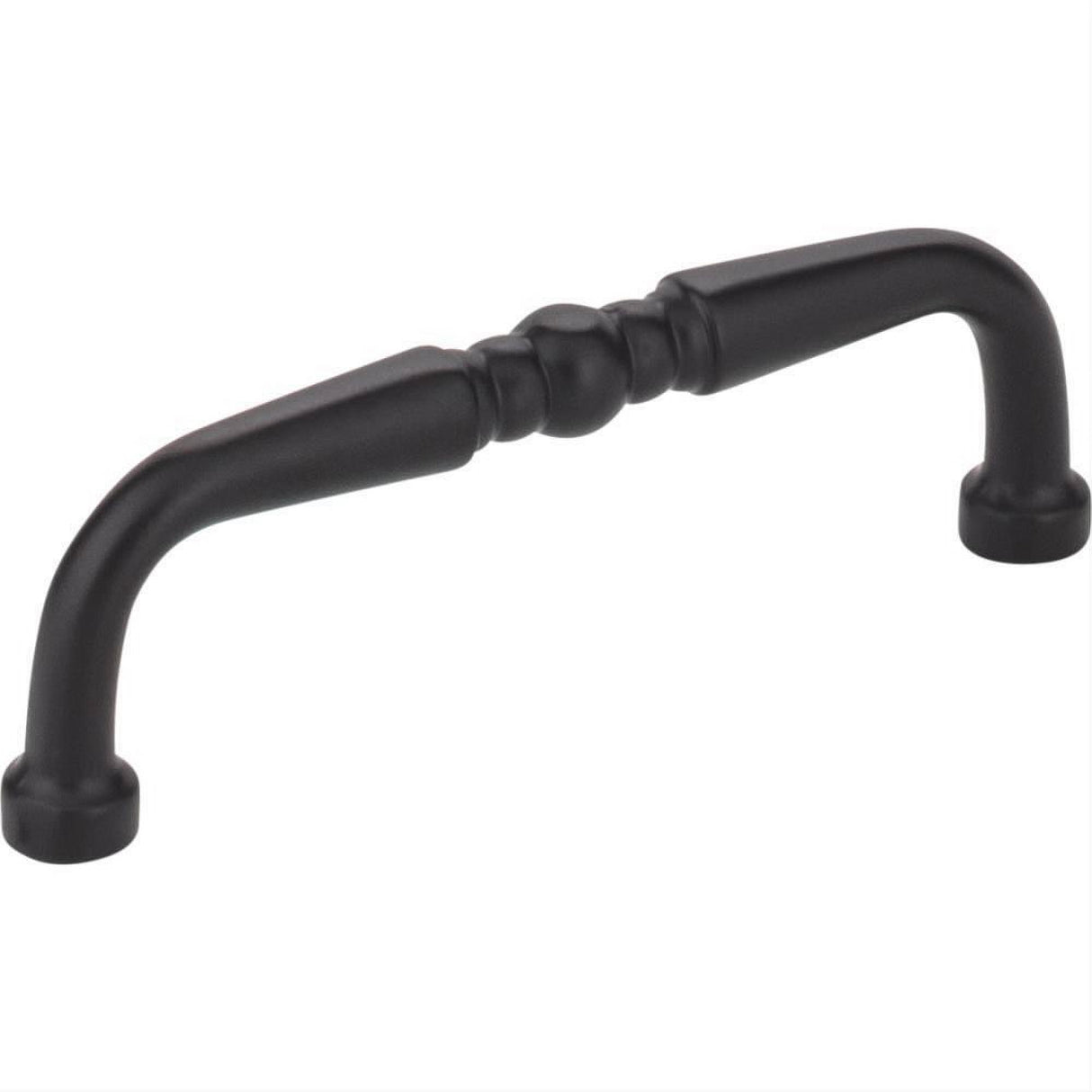 Elements Z259-3MB-3 Madison 3-3/8" Zinc Cabinet Pull Matte Black
