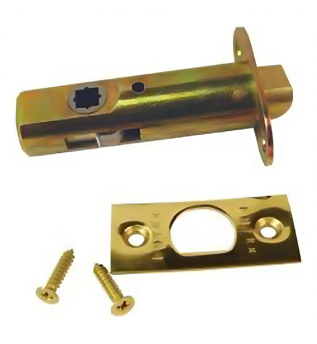 Emtek EMPVL238R10B privacy latch in satin stainless, additional view