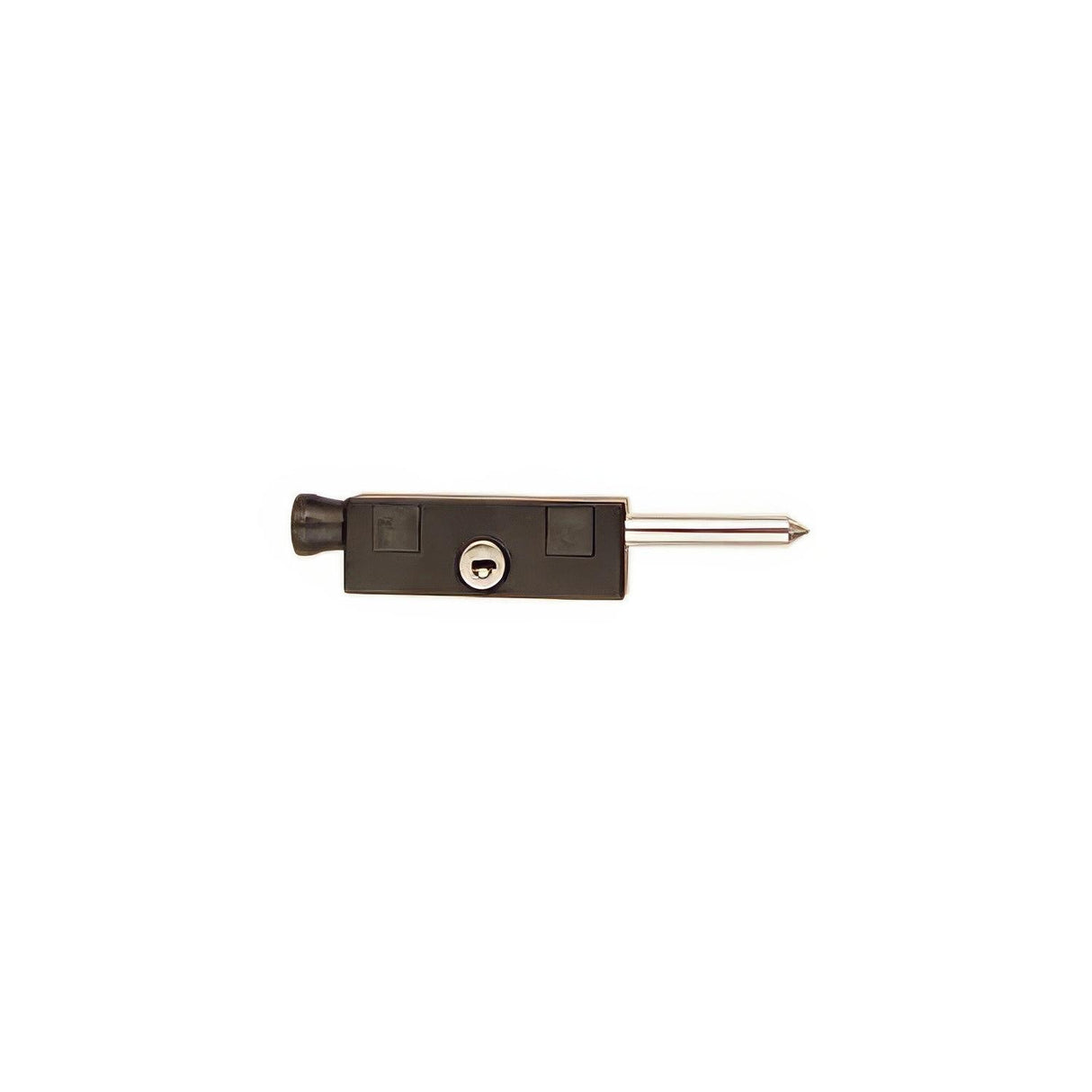 Emtek 206512 6-1/8" Length Non-Keyed Brass Patio Door Bolt Bronze