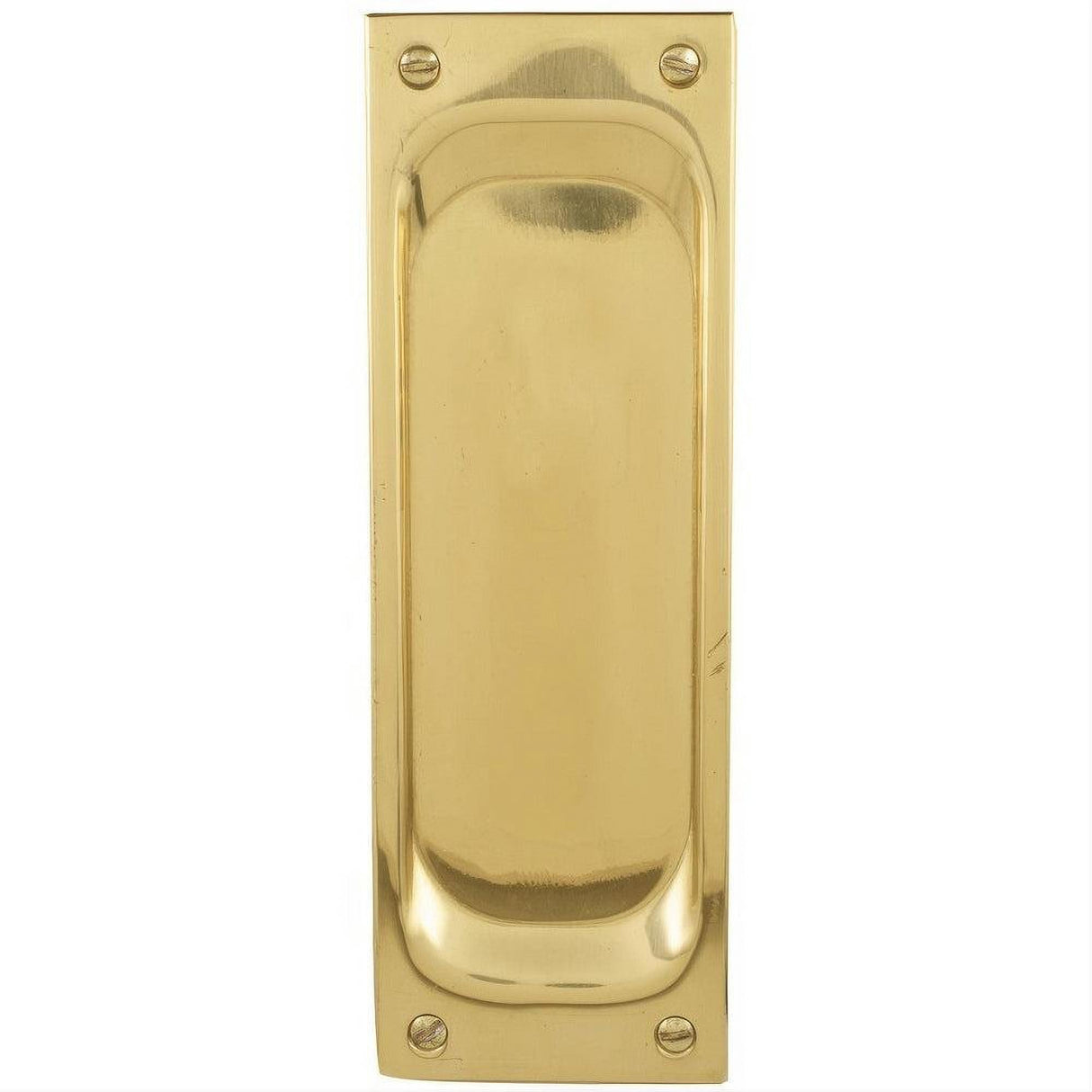 Emtek 2104US3 2104US 7-1/2" Height Solid Brass Passage Pocket Door Mortise Latch Polished Brass
