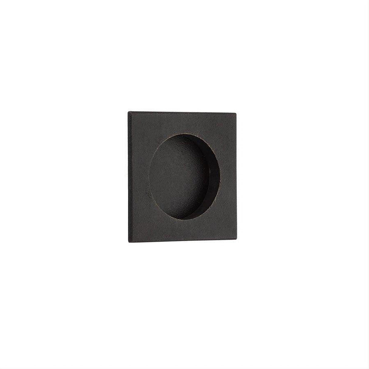 Emtek 2213MB Square Flush Pull Medium Bronze Finish
