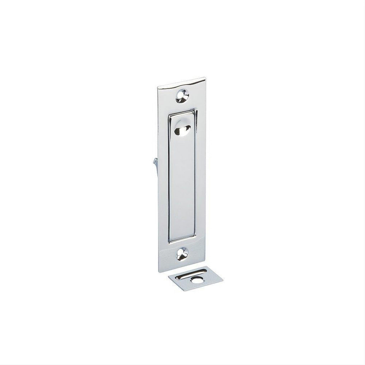 Emtek 2220US26 1-1/4" x 4-5/8" Modern Rectangular Jamb Bolt Polished Chrome