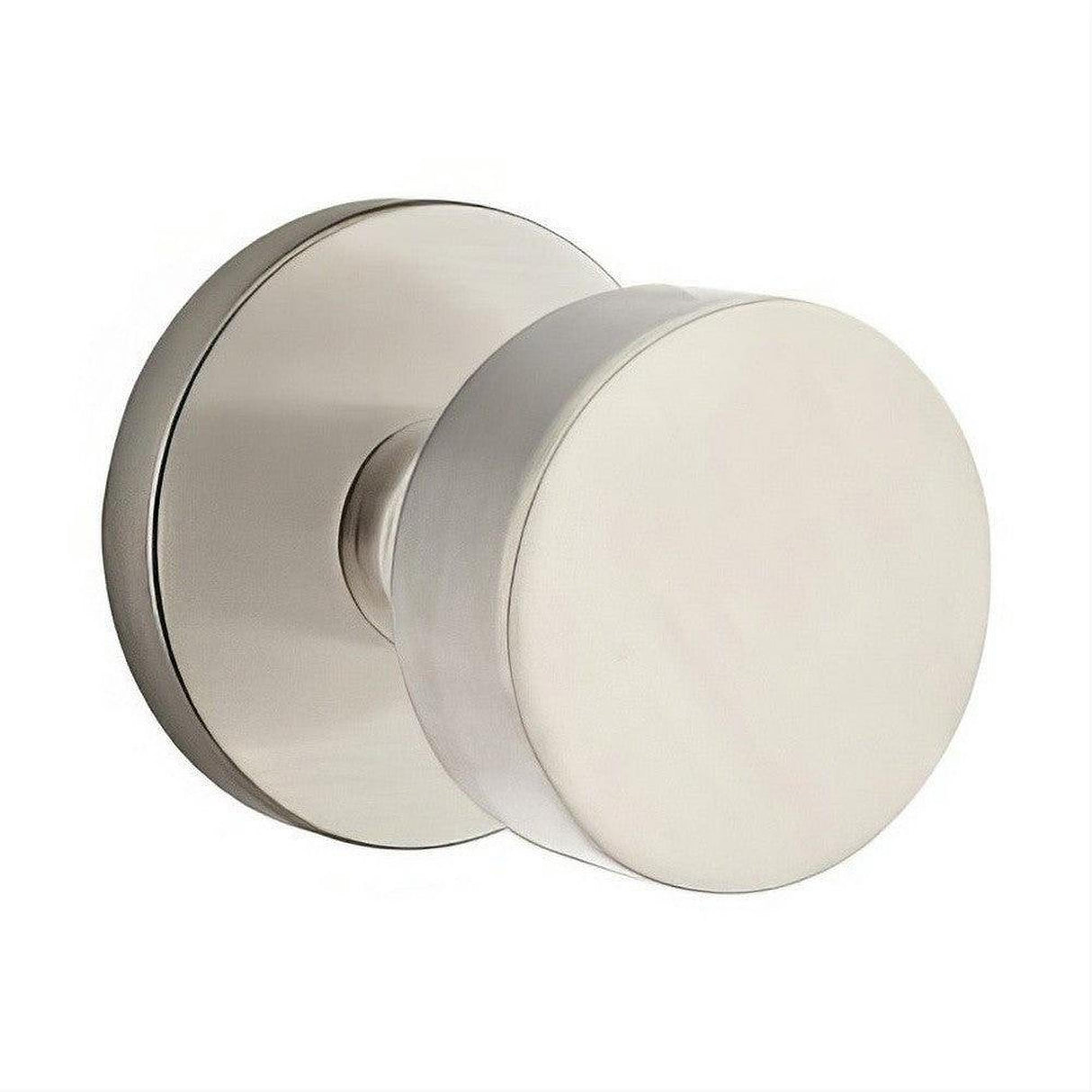 Emtek 5059ROUUS19 5059ROUUS Round Pair Dummy Knobs with Disk Rose Flat Black