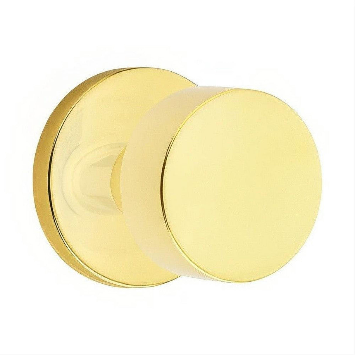 Emtek 5059ROUUS4 5059ROUUS Round Pair Dummy Knobs with Disk Rose Satin Brass