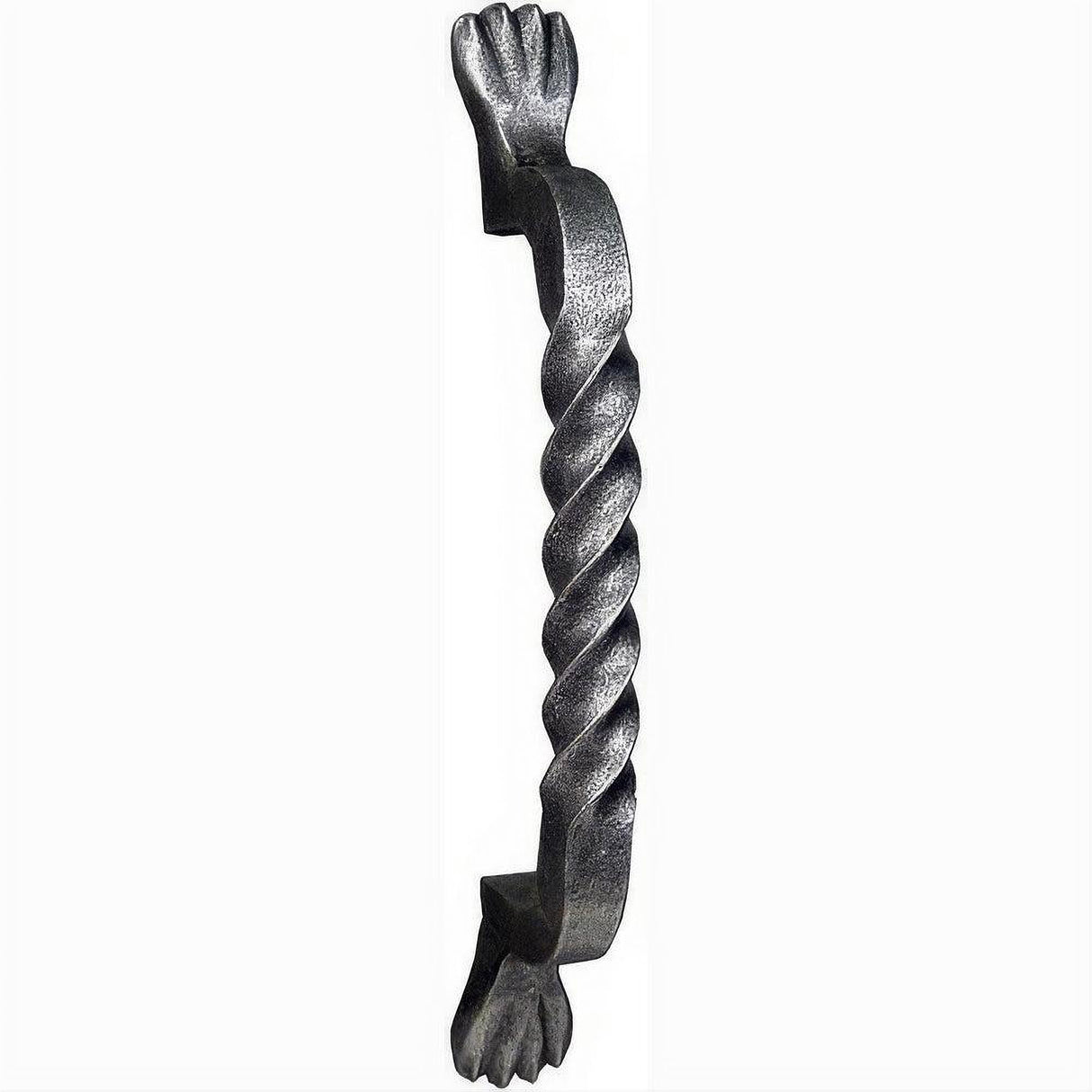Emtek 76028SWS 76028 Wrought Steel 8" Center to Center Wrought Steel San Carlos Door Pull Satin Steel