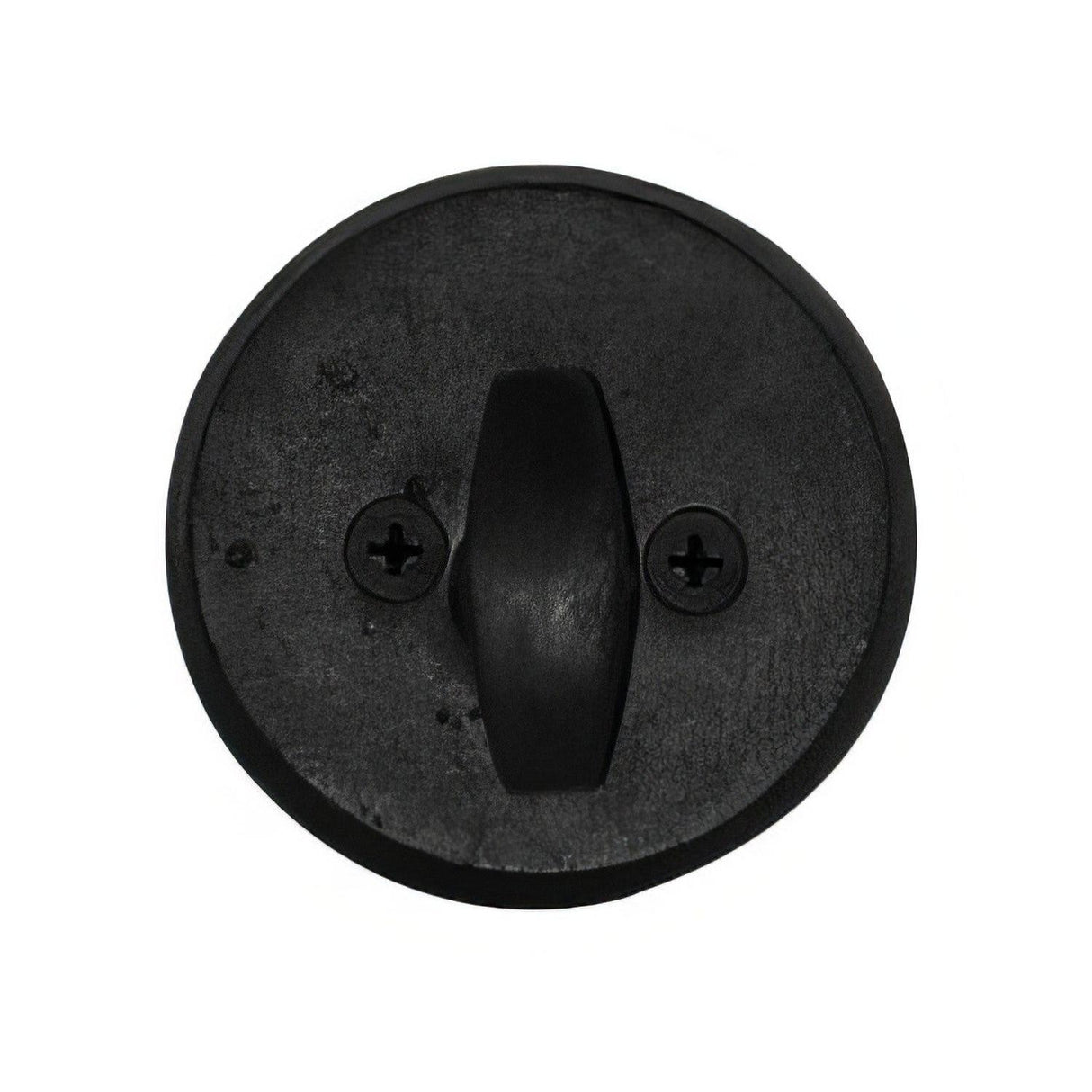 Emtek 8550US19 Regular Style Classic Brass One-Sided Deadbolt Flat Black