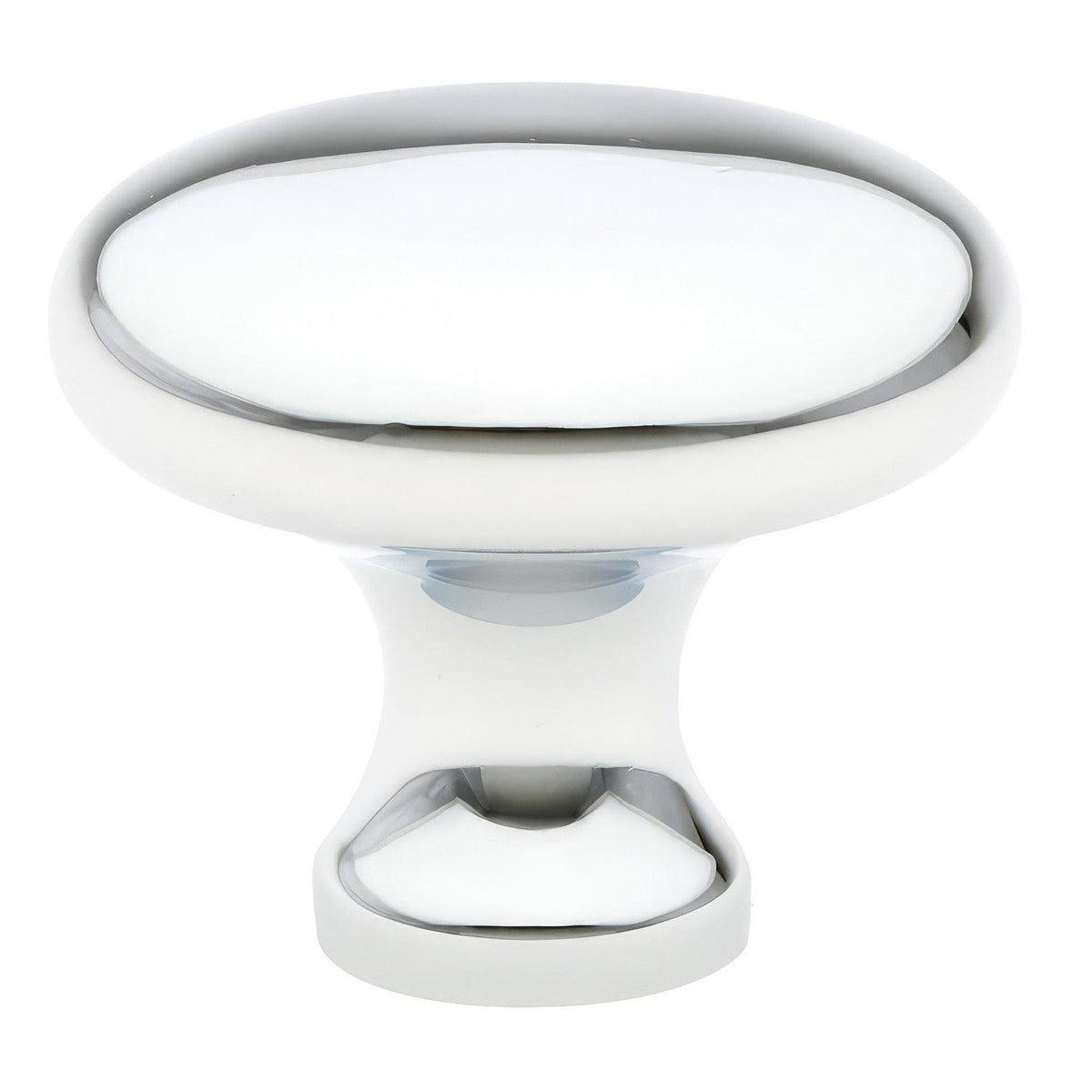 Emtek 86014US14 Providence 1-1/4" Center to Center Solid Brass Cabinet Knob Polished Nickel