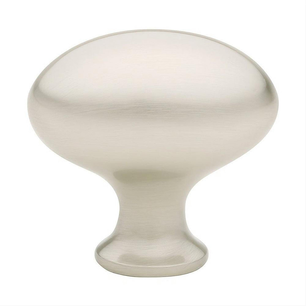 Emtek 86015US15 Egg Style 1" Solid Brass Cabinet Knob Satin Nickel