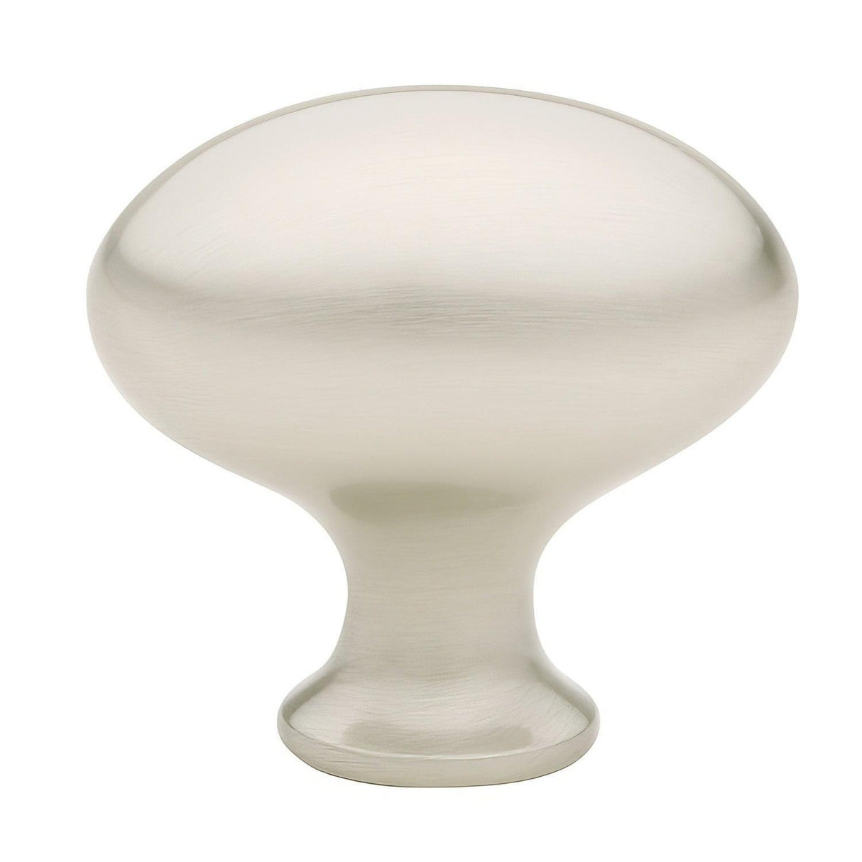 Emtek 86016US19 86016US Egg Style 1-1/4" Solid Brass Cabinet Knob Flat Black