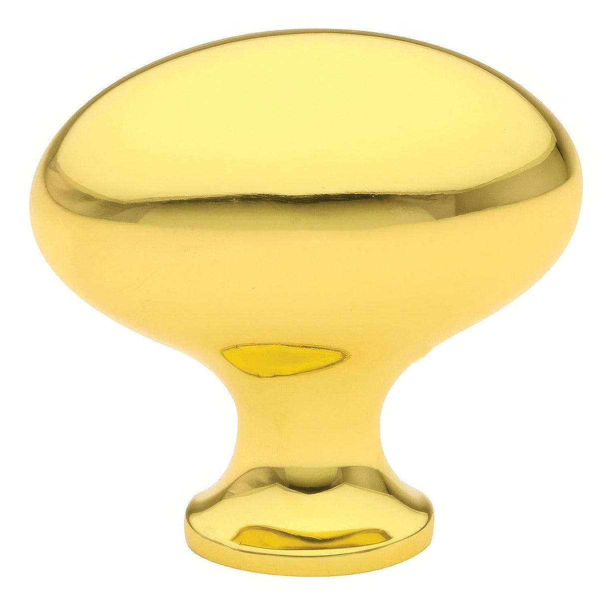 Emtek 86016US26 86016US Egg Style 1-1/4" Solid Brass Cabinet Knob Polished Chrome
