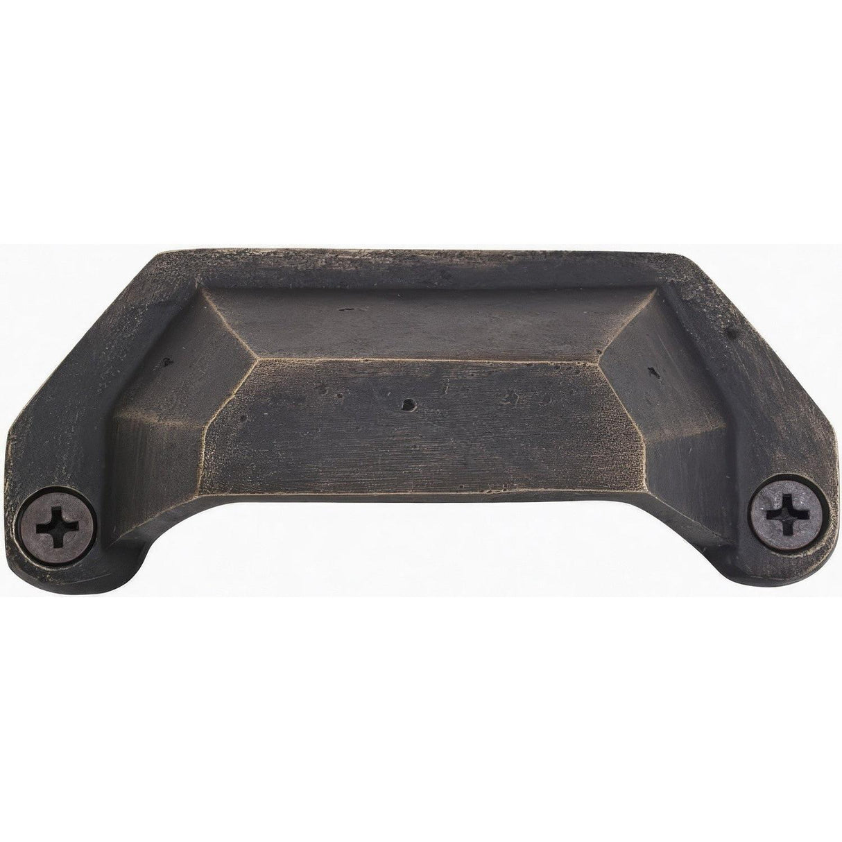 Emtek 86050MB Sandcast Bronze 4" Cabinet Cup Pull Medium Bronze