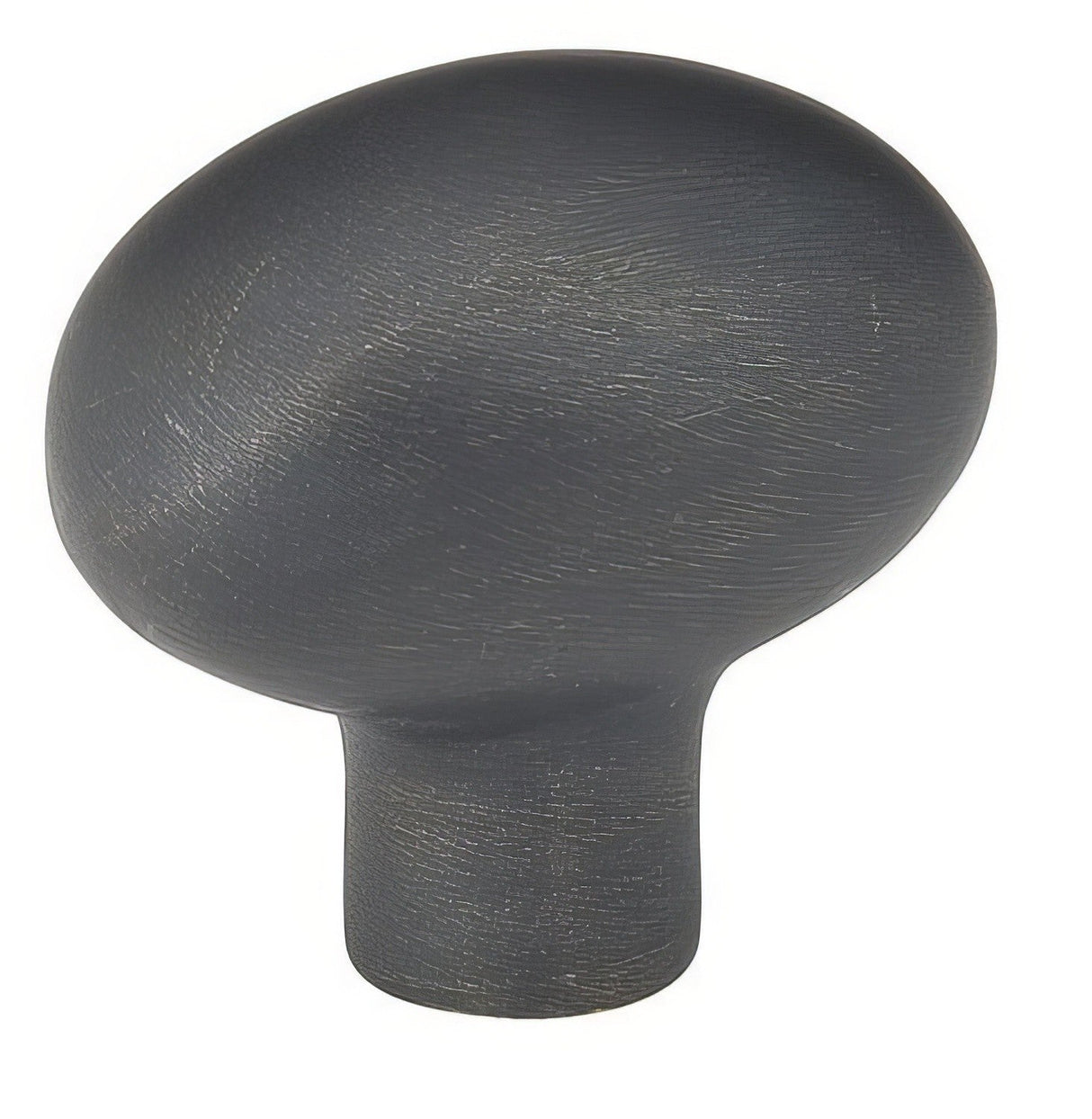 Emtek 86053MB Sandcast Bronze 1-1/4" Egg Cabinet Knob Medium Bronze