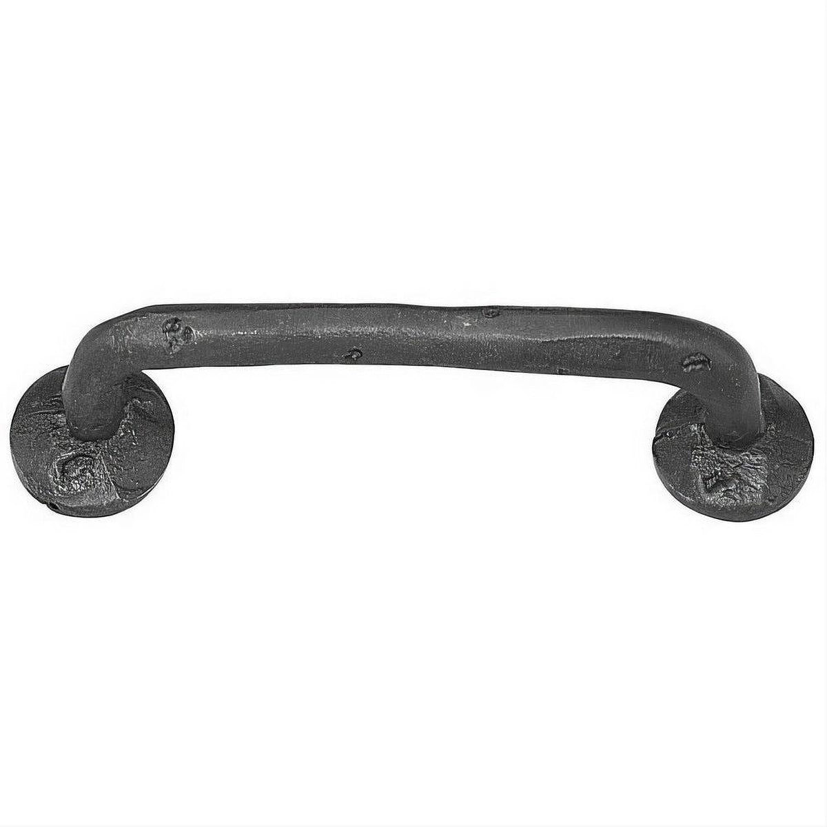 Emtek 86056FB Sandcast Bronze 4" Rod Cabinet Pull Flat Black