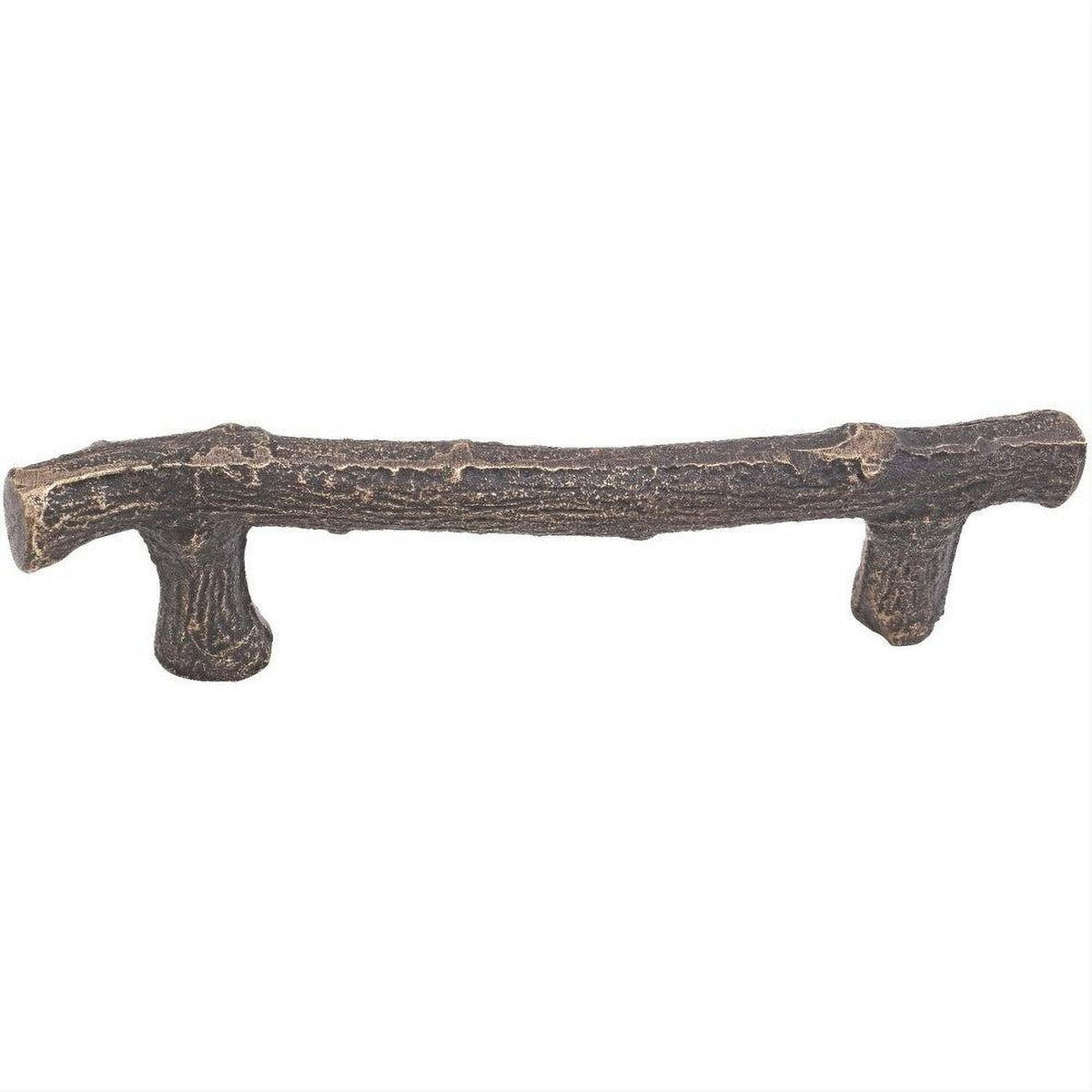 Emtek 86061MB Sandcast Bronze 3" Twig Cabinet Pull Medium Bronze