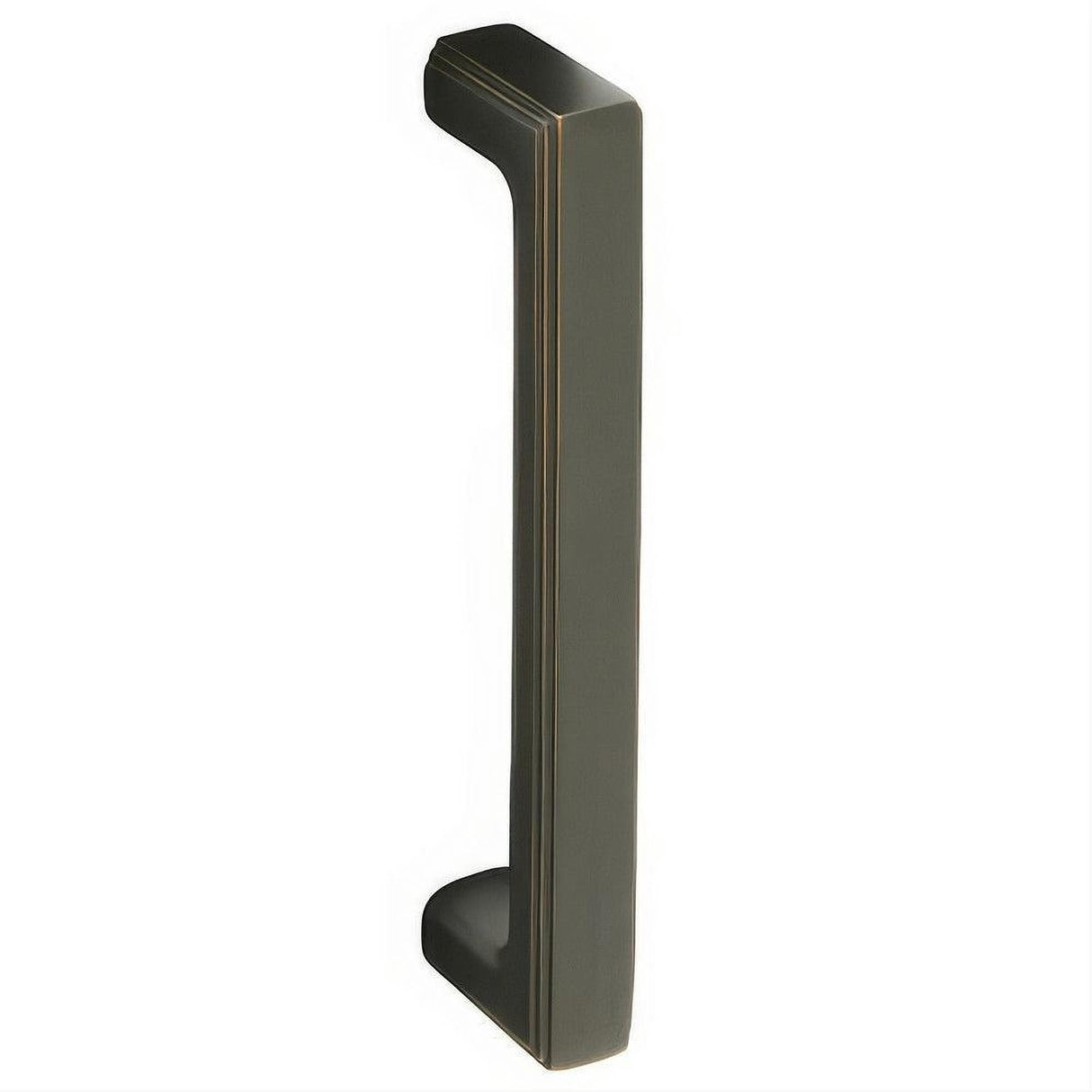 Emtek 86078US10B Classic Brass 8" Center to Center Solid Brass Wilshire Door Pull Oil Rubbed Bronze