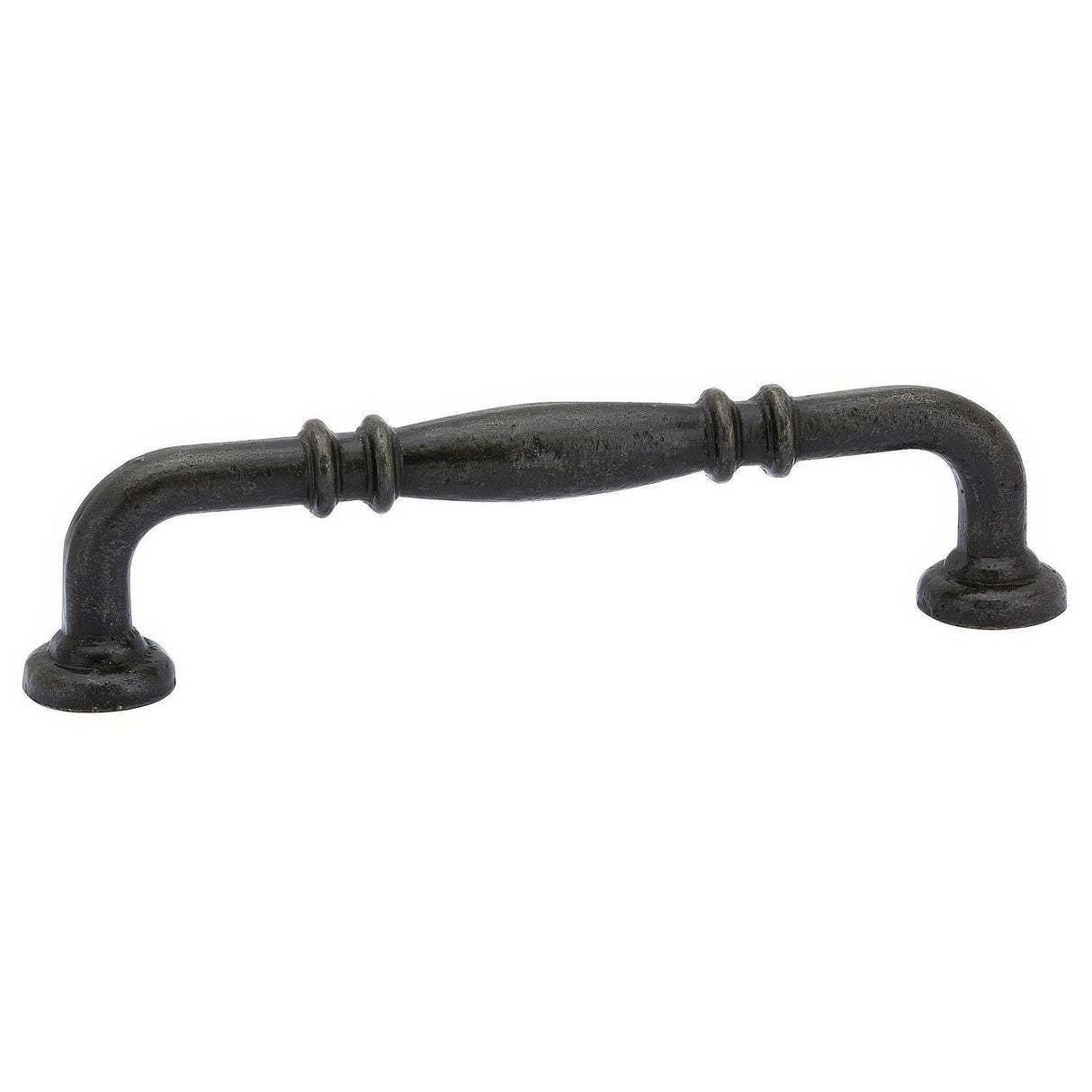 Emtek 86101MB Ribbed 3-1/2" Tuscany Bronze Cabinet Pull Medium Bronze