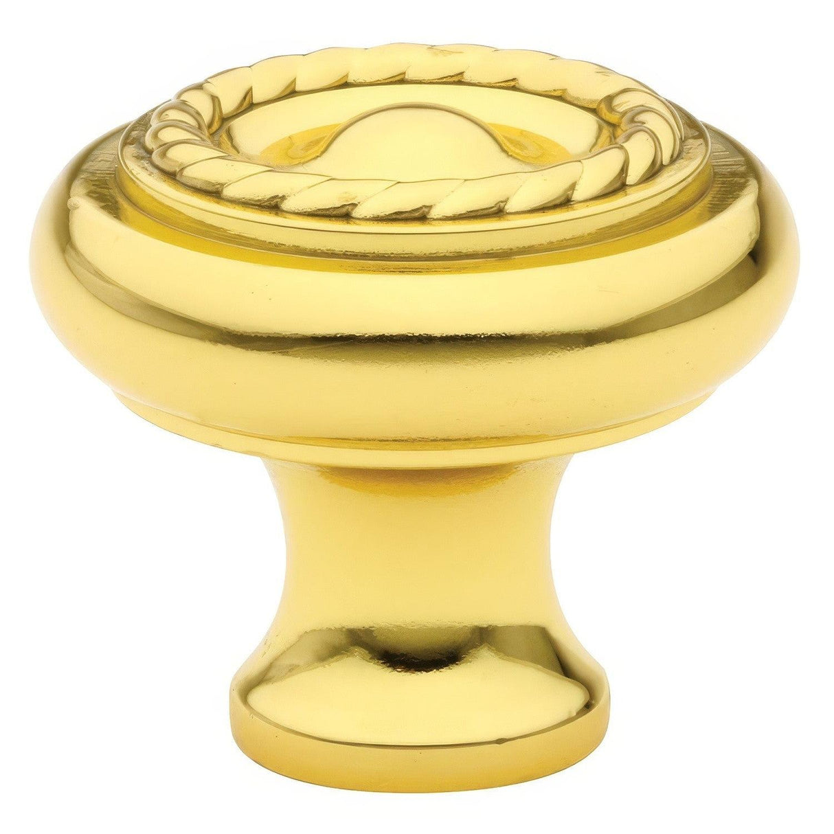 Emtek 86113US15 Rope 1-1/4" Solid Brass Cabinet Knob Satin Nickel