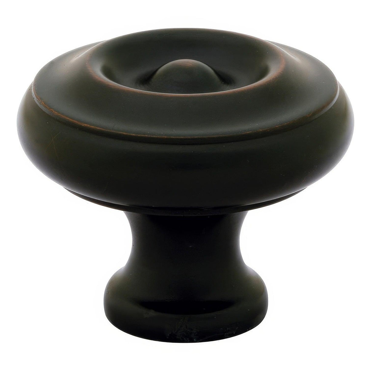 Emtek 86115US15A Waverly 1-1/4" Solid Brass Cabinet Knob Pewter