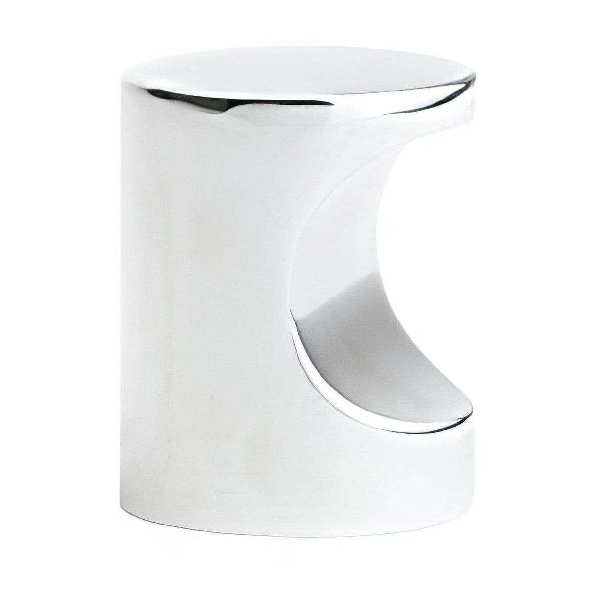 Emtek 86150US14 7/8" Solid Brass Modern Finger Cabinet Pull Polished Nickel