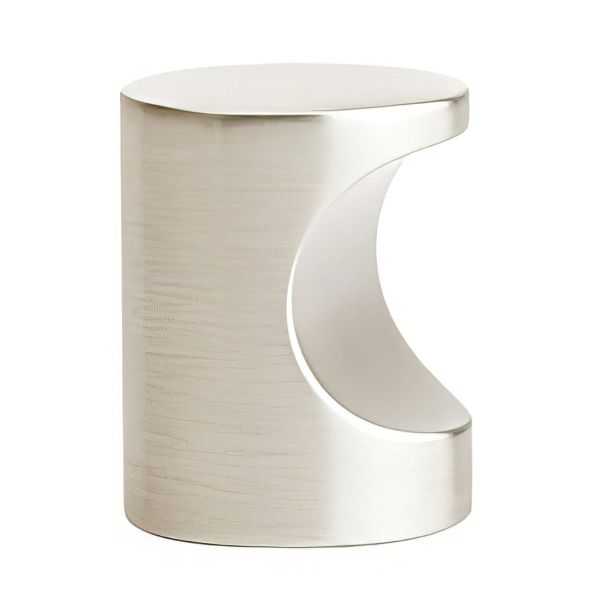 Emtek 86150US15 7/8" Solid Brass Modern Finger Cabinet Pull Satin Nickel