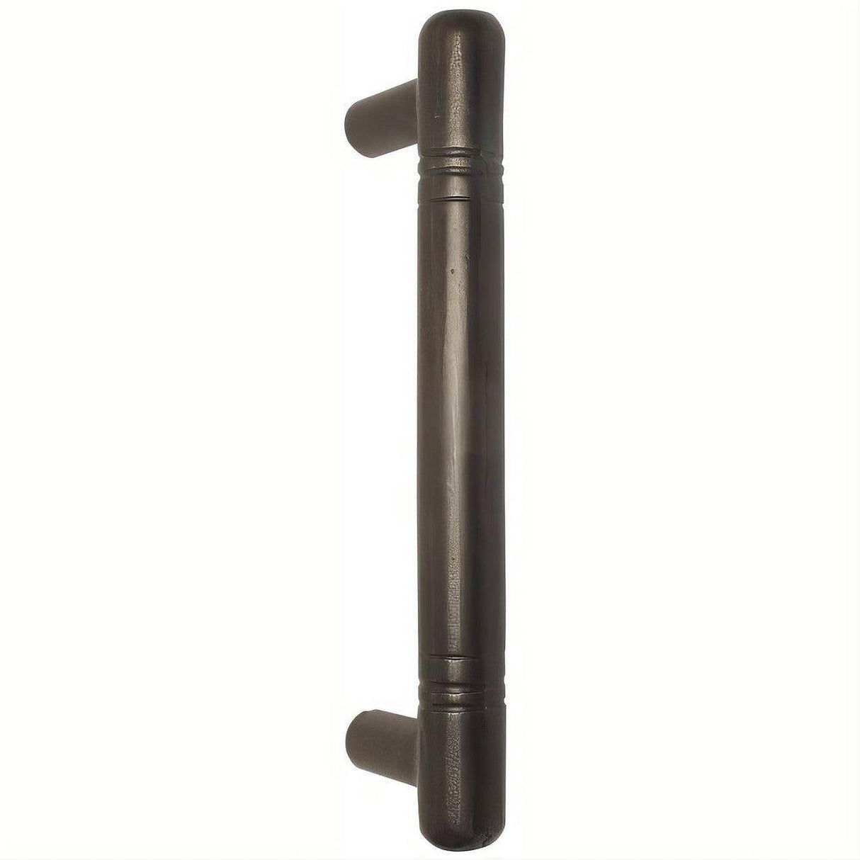 Emtek 86160FB Sandcast Bronze 8" Center to Center Nunez Door Pull Flat Black