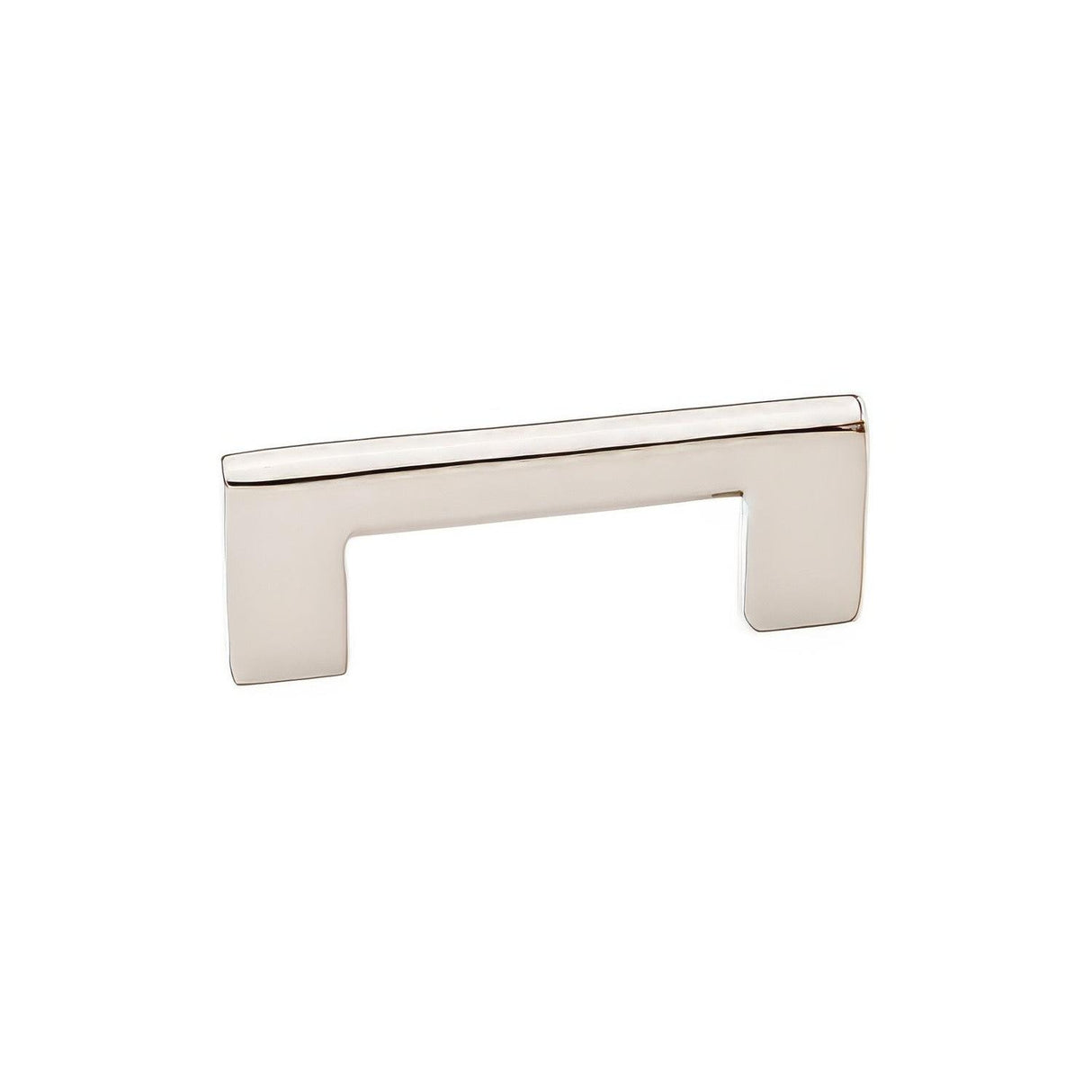 Emtek 86162US14 86162US Trail 3-1/2" Solid Brass Modern Bar Cabinet Pull Polished Nickel