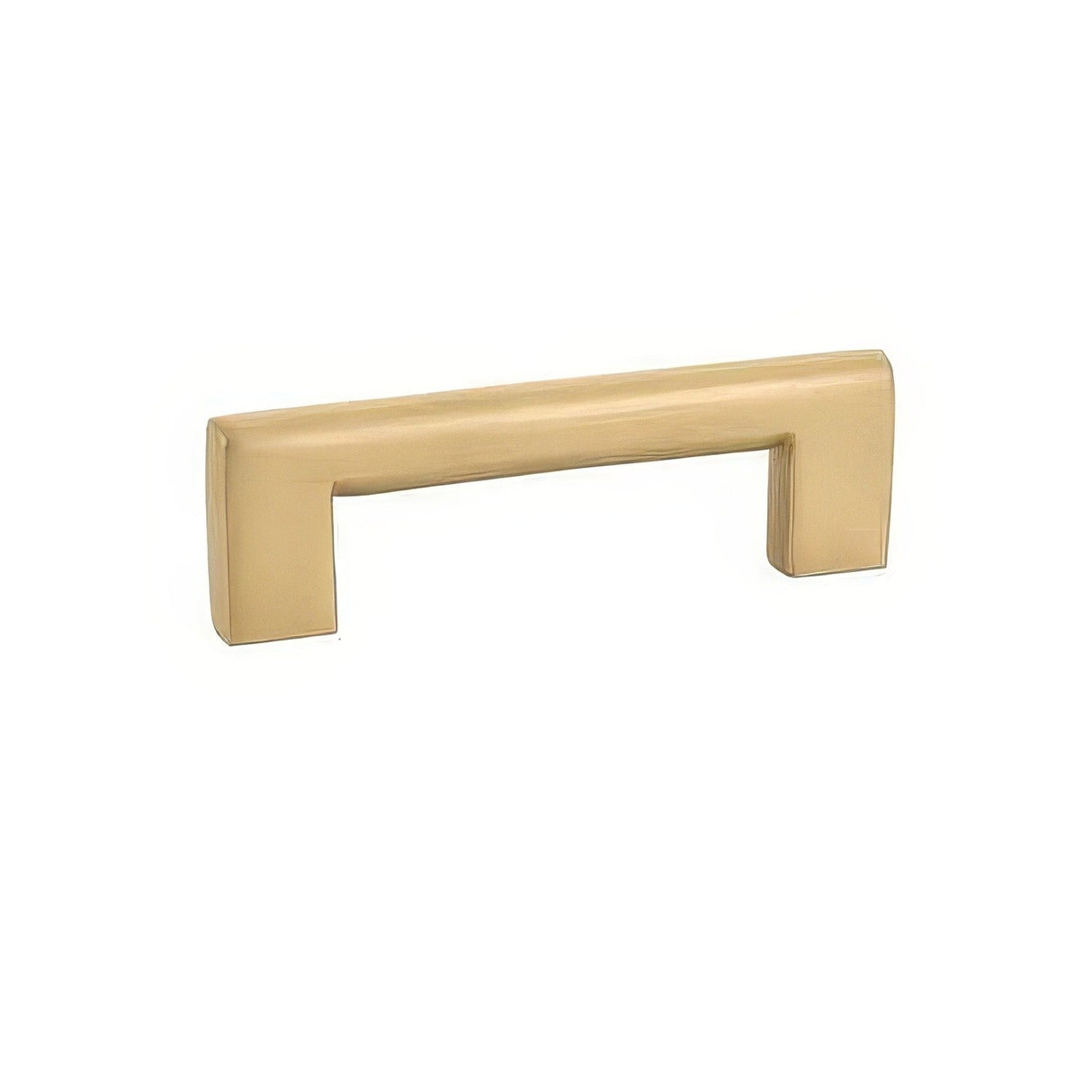 Emtek 86162US4 86162US Trail 3-1/2" Solid Brass Modern Bar Cabinet Pull Satin Brass