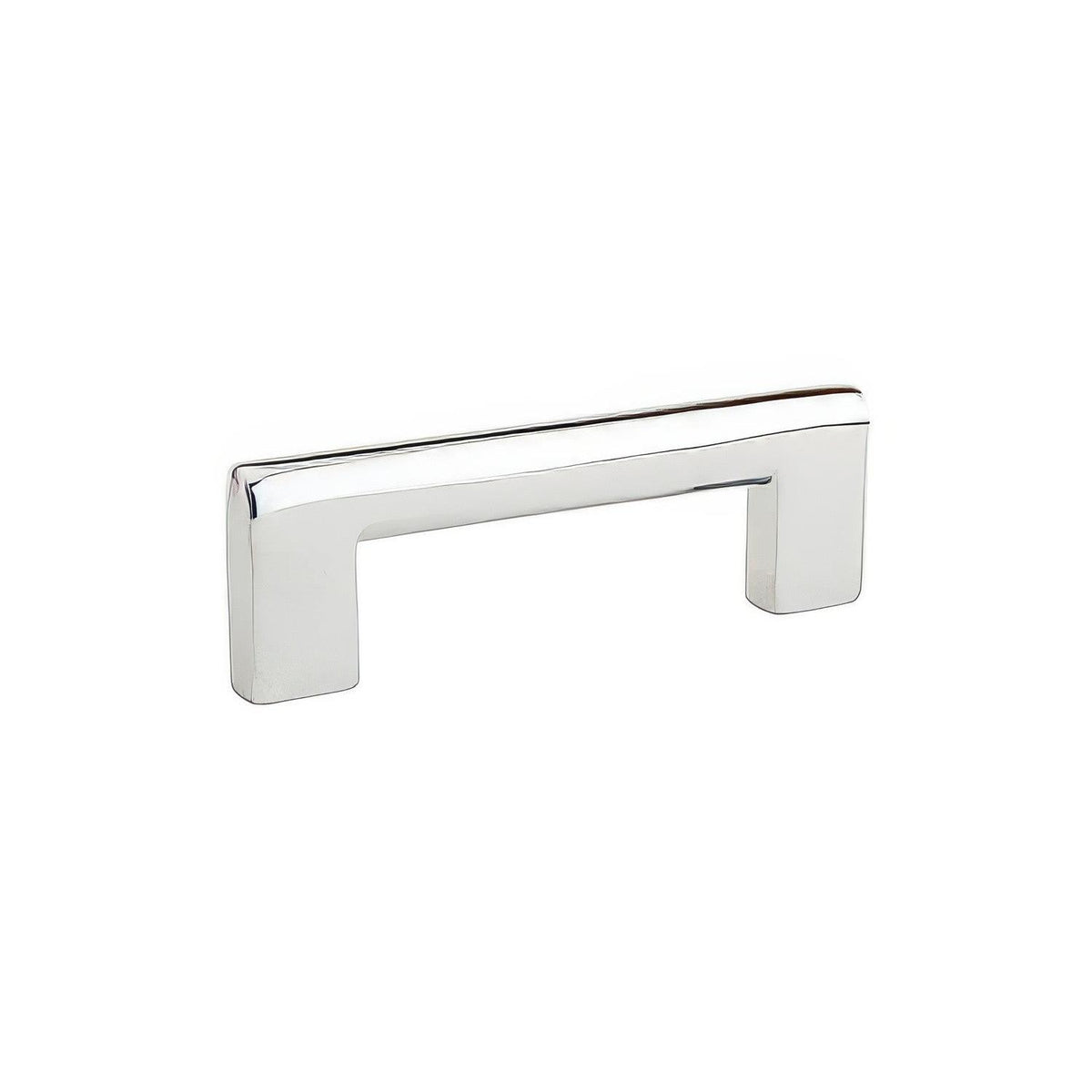 Emtek 86166US26 86166US Trail 12-1/2" Solid Brass Modern Bar Cabinet Pull Polished Chrome
