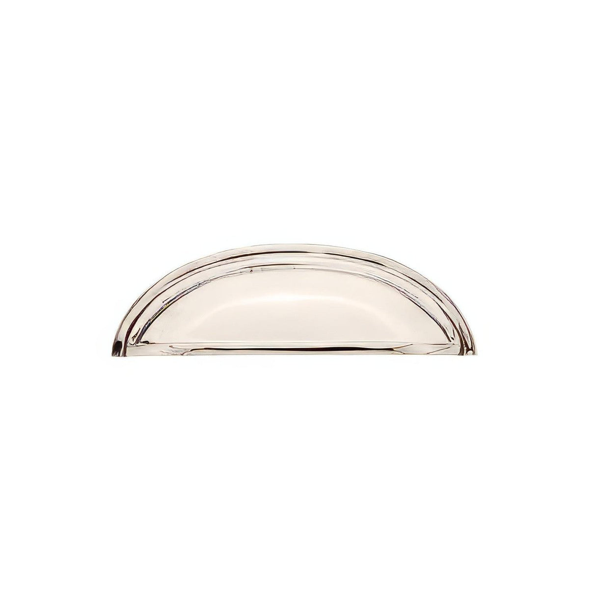 Emtek 86173US14 4" Solid Brass Cabinet Cup Pull Polished Nickel