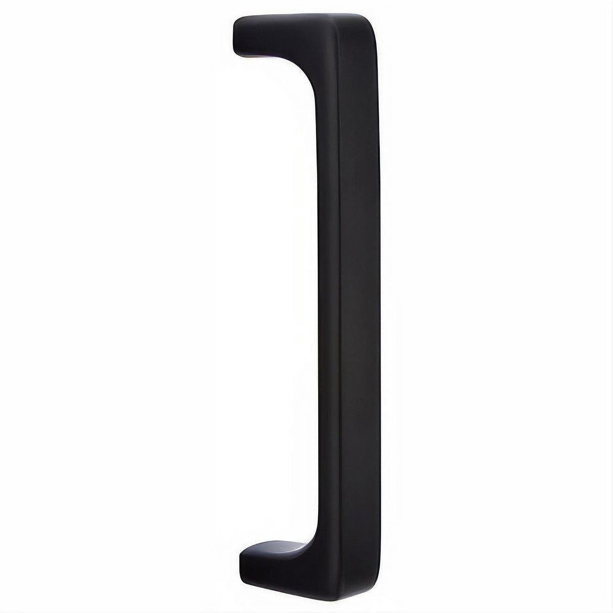 Emtek 86184US19 86184US Baden 8" Center to Center Solid Brass Modern Door Pull Flat Black