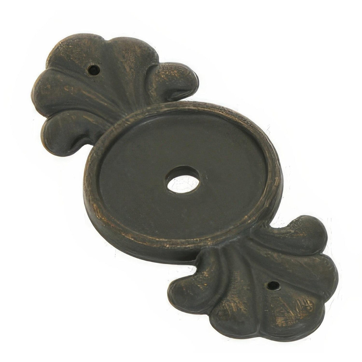 Emtek 86234MB Tuscany Bronze 2.25" Cabinet Knob Back Plate Medium Bronze