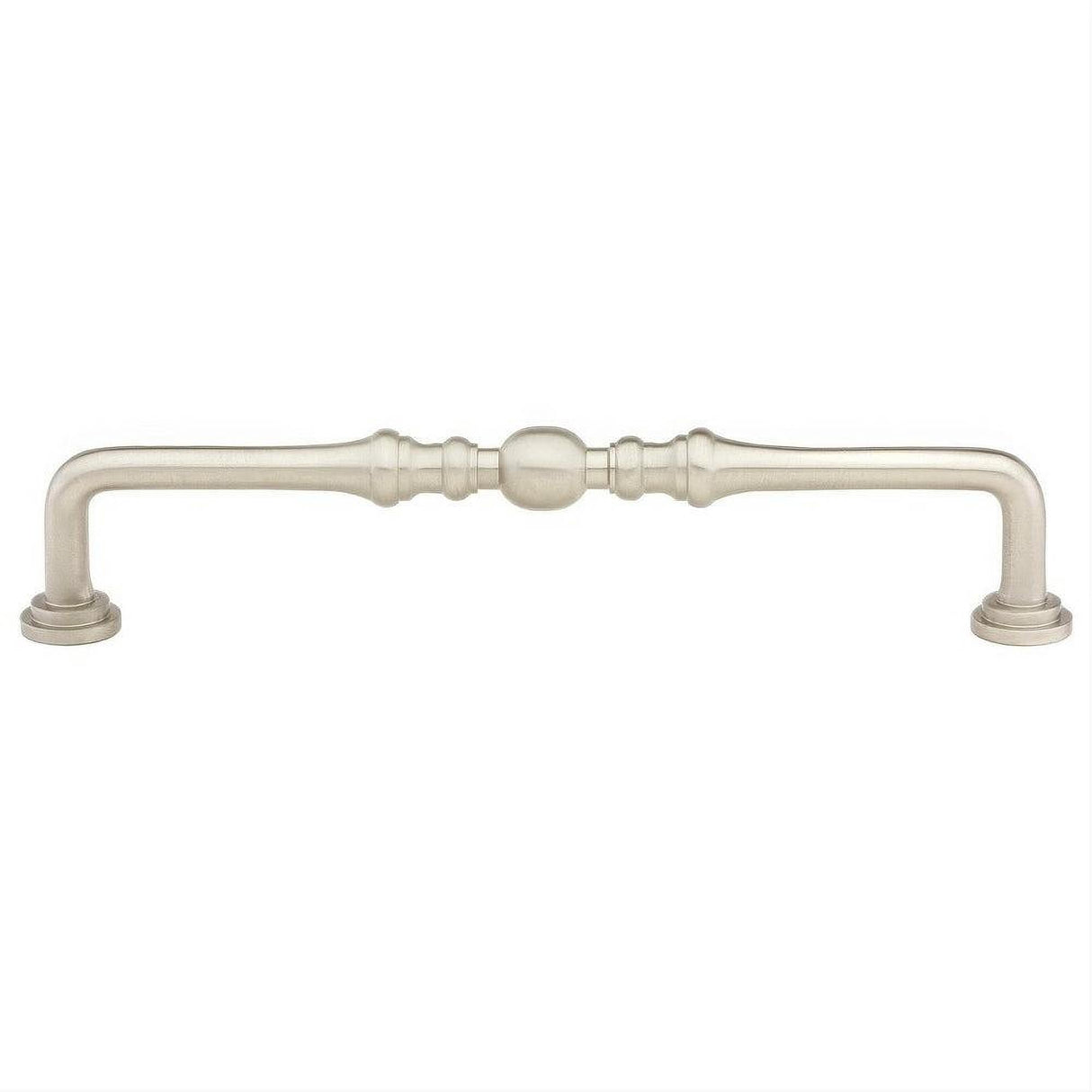 Emtek 86248US15 Spindle 6" Solid Brass Cabinet Pull Satin Nickel