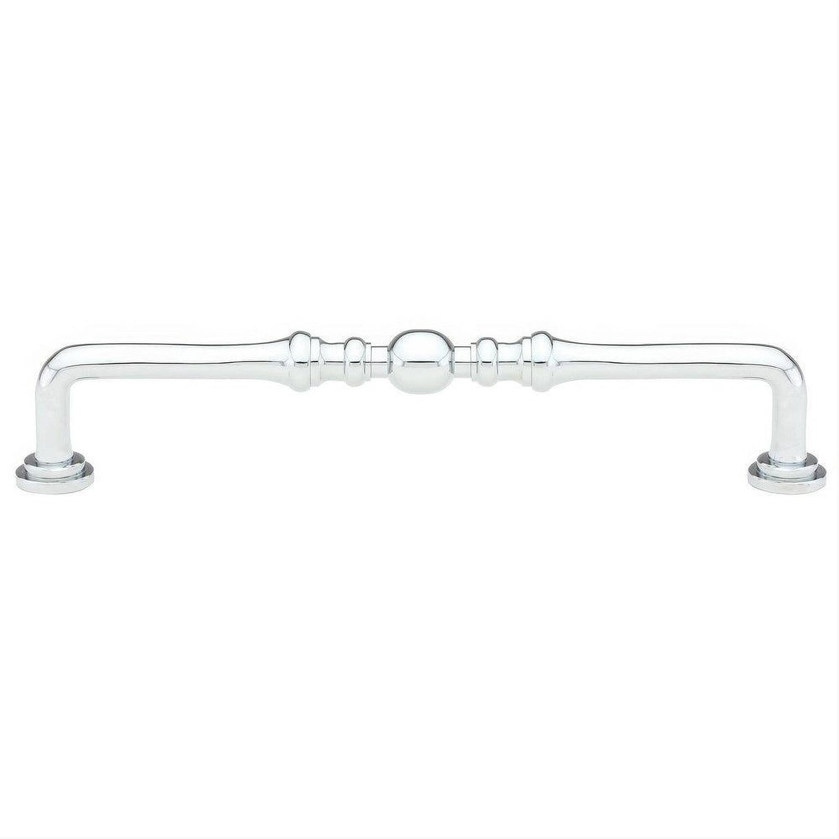 Emtek 86248US26 Spindle 6" Solid Brass Cabinet Pull Polished Chrome