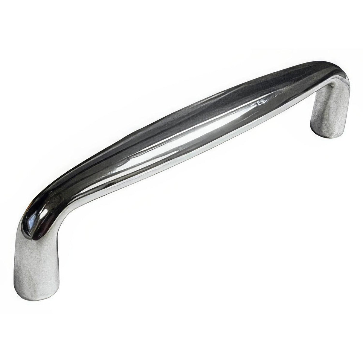 Emtek 86258US26 Orbit 4" Solid Brass Modern Bar Cabinet Pull Polished Chrome