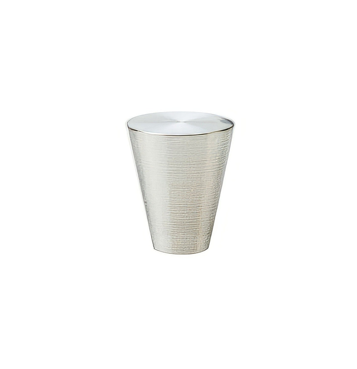 Emtek 86261US14 86261US Cone 1" Solid Brass Modern Cabinet Knob Polished Nickel Lifetime