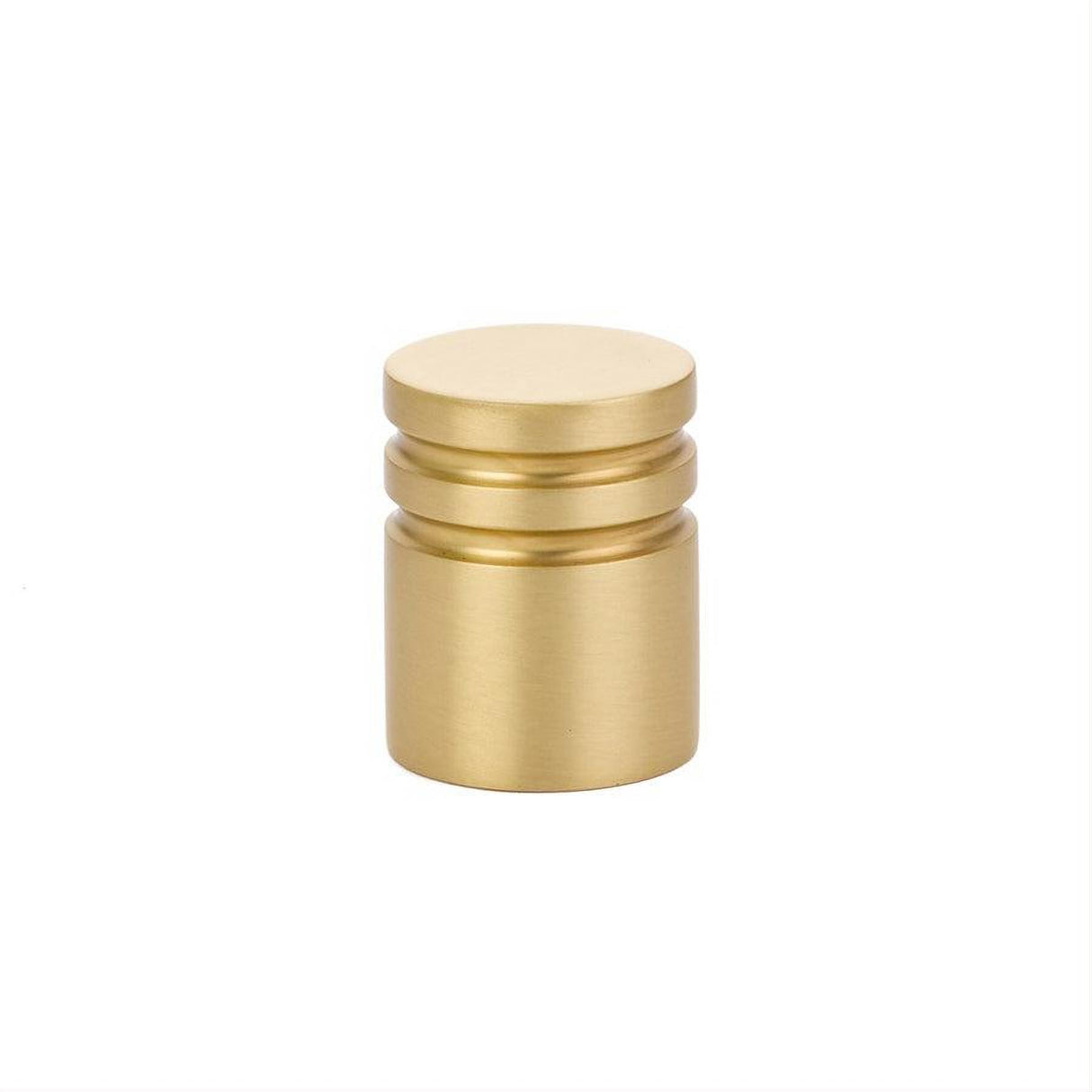 Emtek 86268US4 86268US Metric 1" Solid Brass Modern Cabinet Knob Satin Brass