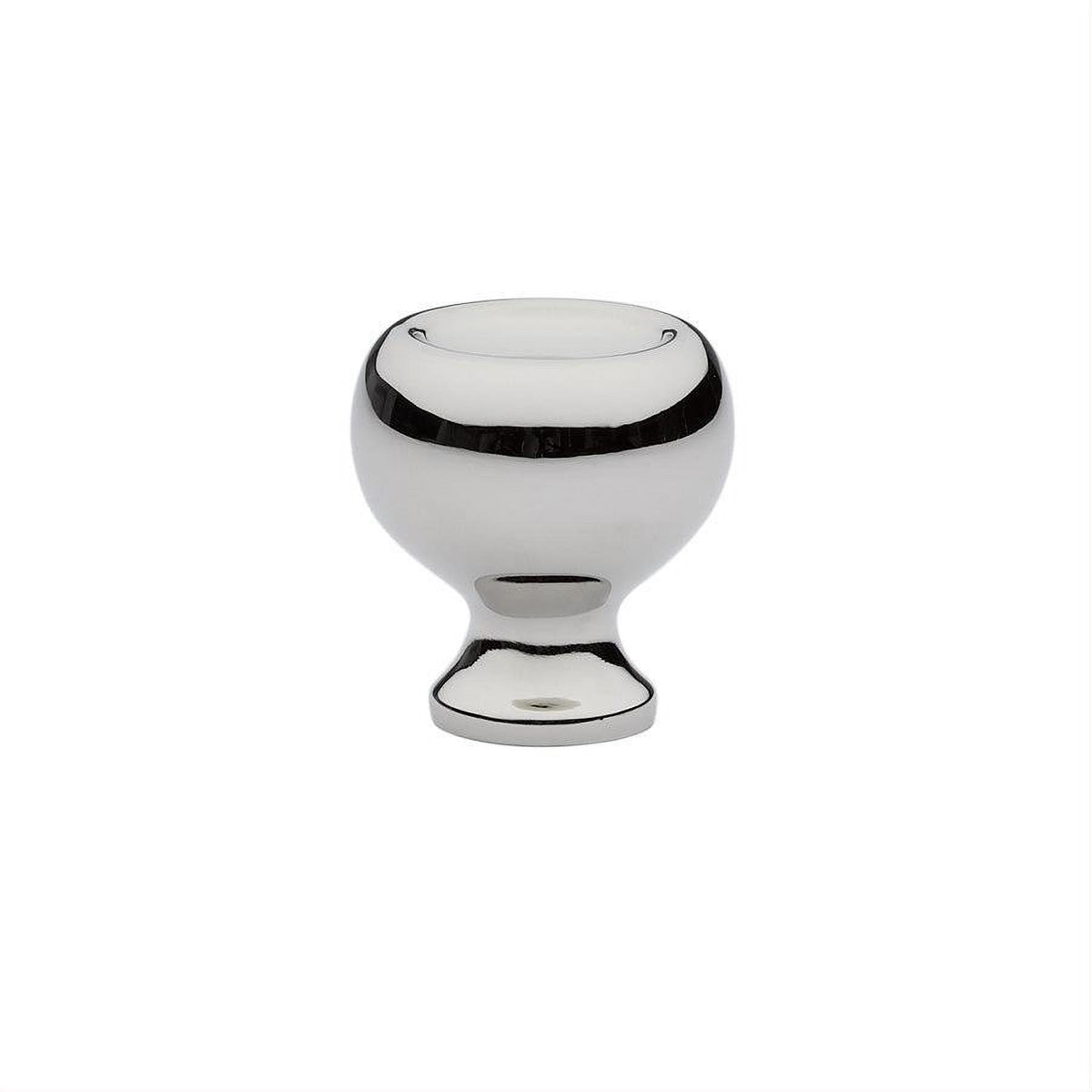 Emtek 86315US14 86315US Atomic 1.25" Mid Century Modern Solid Brass Cabinet Knob Polished Nickel Lifetime