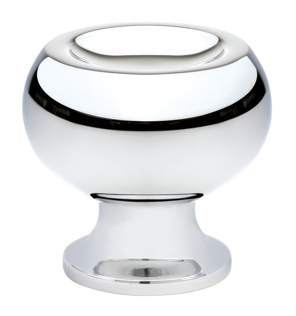 Emtek 86315US26 86315US Atomic 1.25" Mid Century Modern Solid Brass Cabinet Knob Polished Chrome