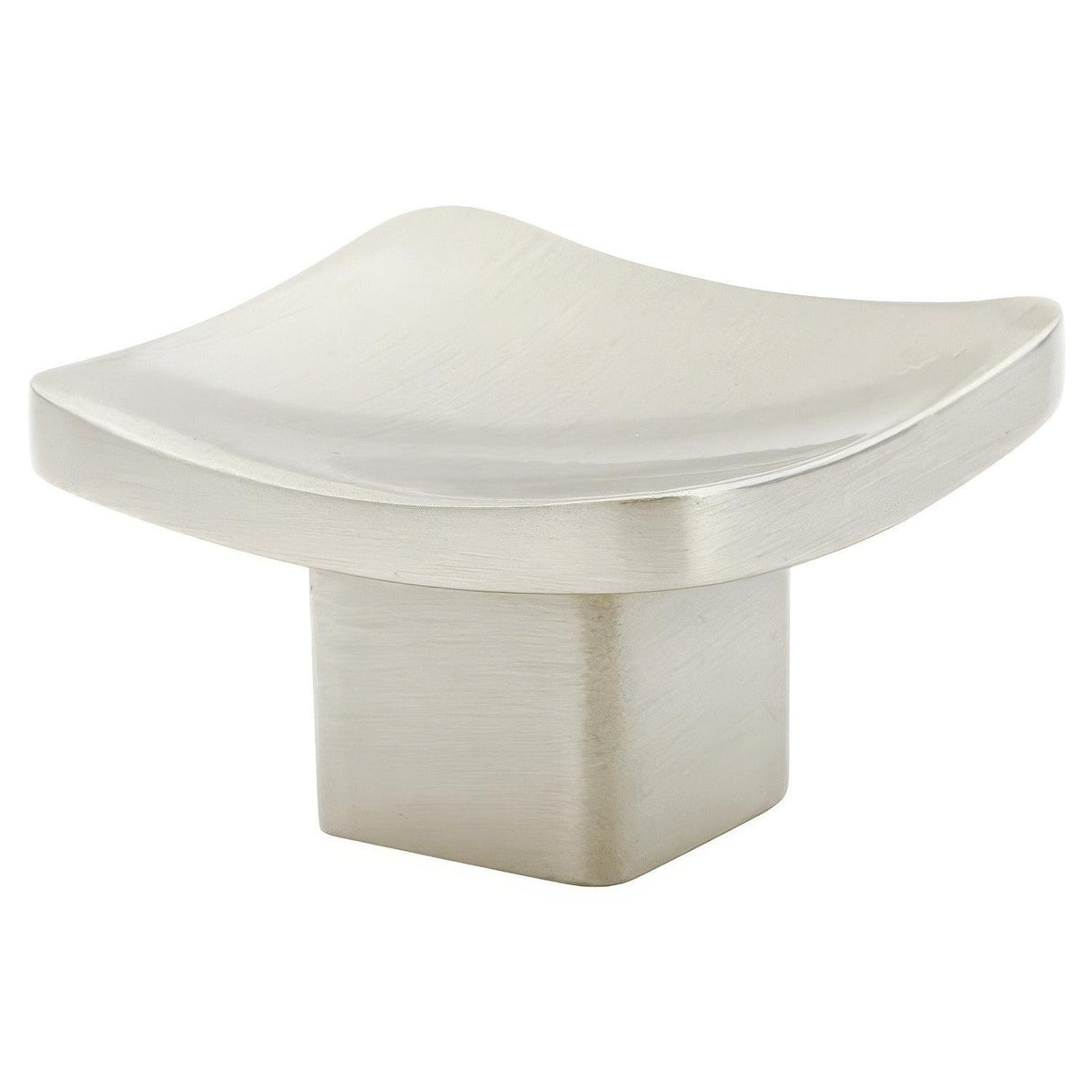 Emtek 86318US15 86318US Basin 1.625" Mid Century Modern Solid Brass Cabinet Knob Satin Nickel