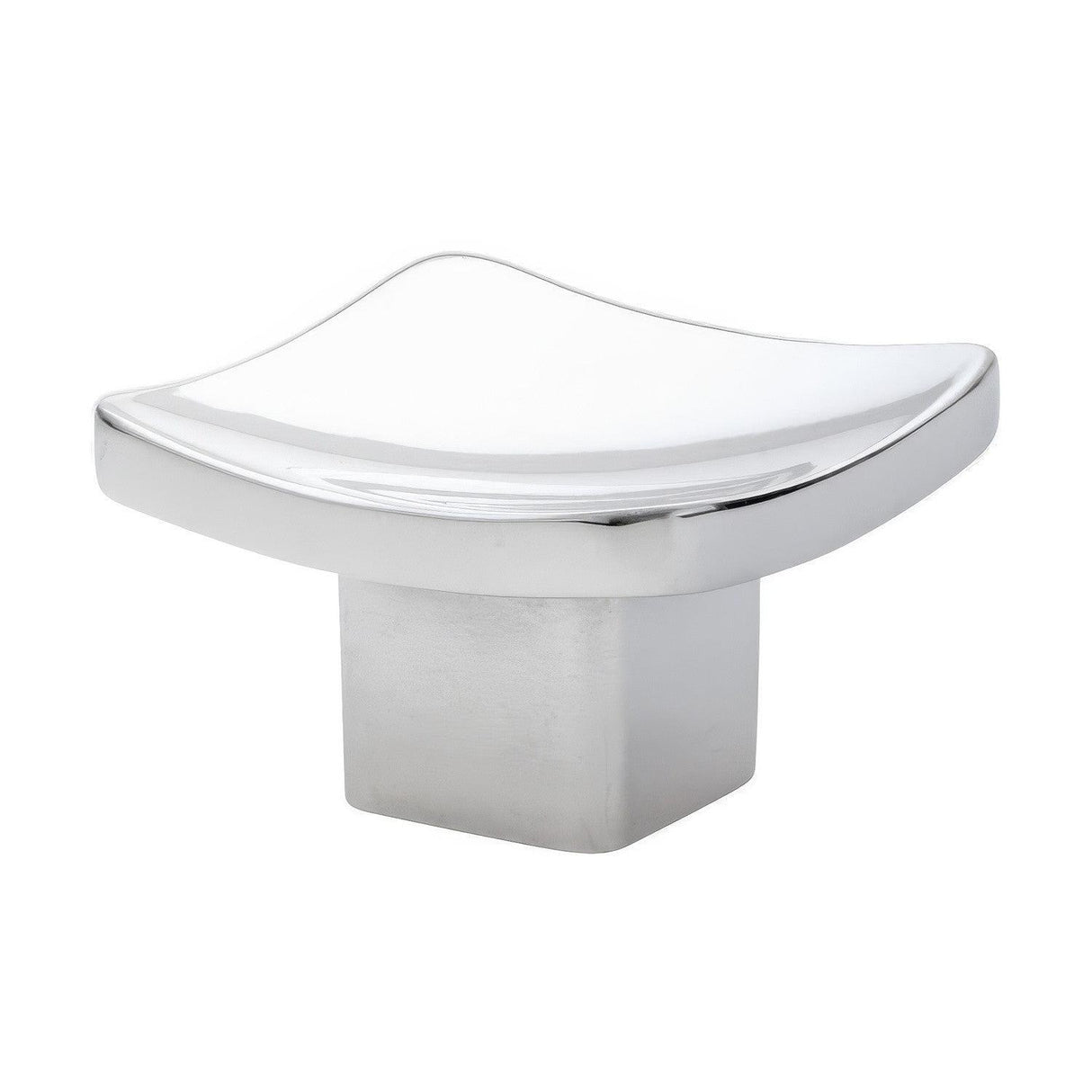Emtek 86318US26 86318US Basin 1.625" Mid Century Modern Solid Brass Cabinet Knob Polished Chrome