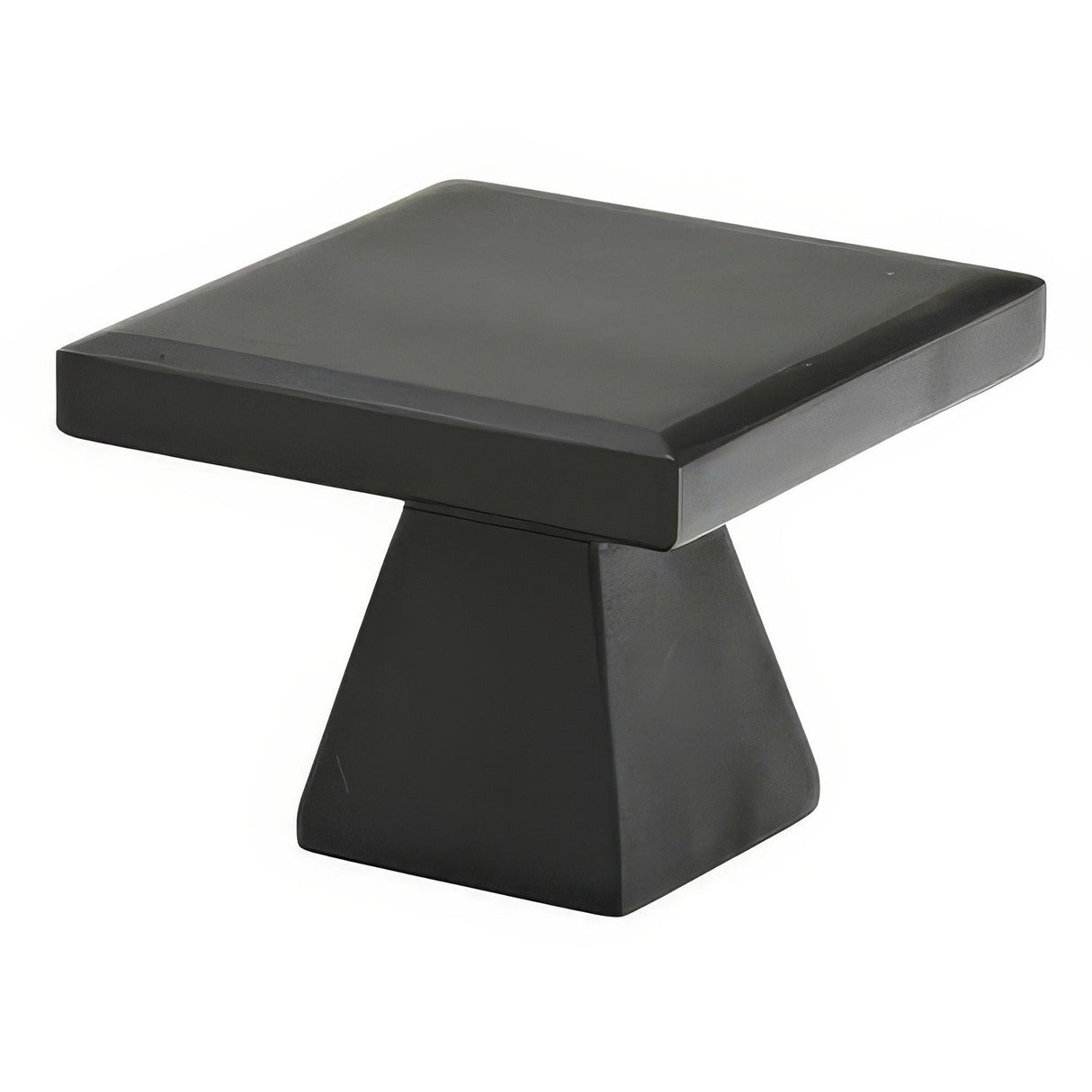 Emtek 86320US19 86320US Podium 1.75" Mid Century Modern Solid Brass Cabinet Knob Flat Black