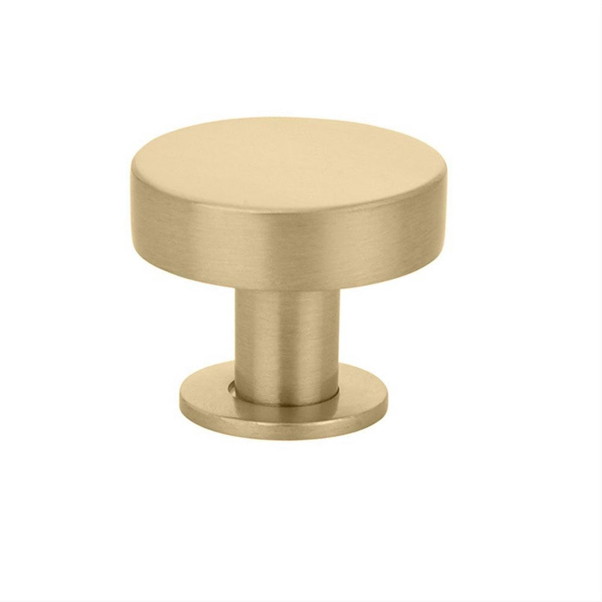 Emtek 86323US4 86323US Cadet 1.75" Mid Century Modern Solid Brass Cabinet Knob Satin Brass