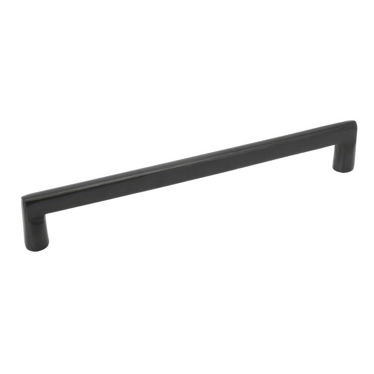 Emtek 86350FB Rail 18" Sandcast Bronze Cabinet Pull / Appliance Pull Flat Black