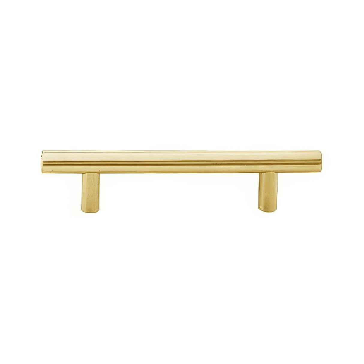 Emtek 86358US4 86358US Mid Century Modern 3" Solid Brass Bar Cabinet Pull Satin Brass