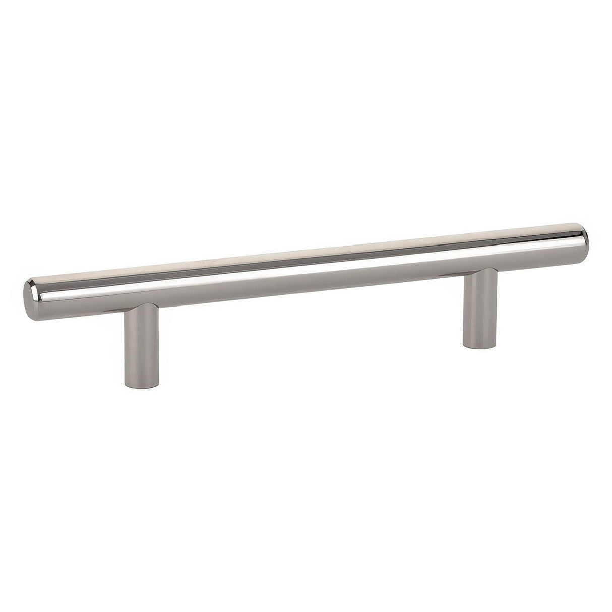 Emtek 86360US19 86360US Mid Century Modern 4" Solid Brass Bar Cabinet Pull Flat Black