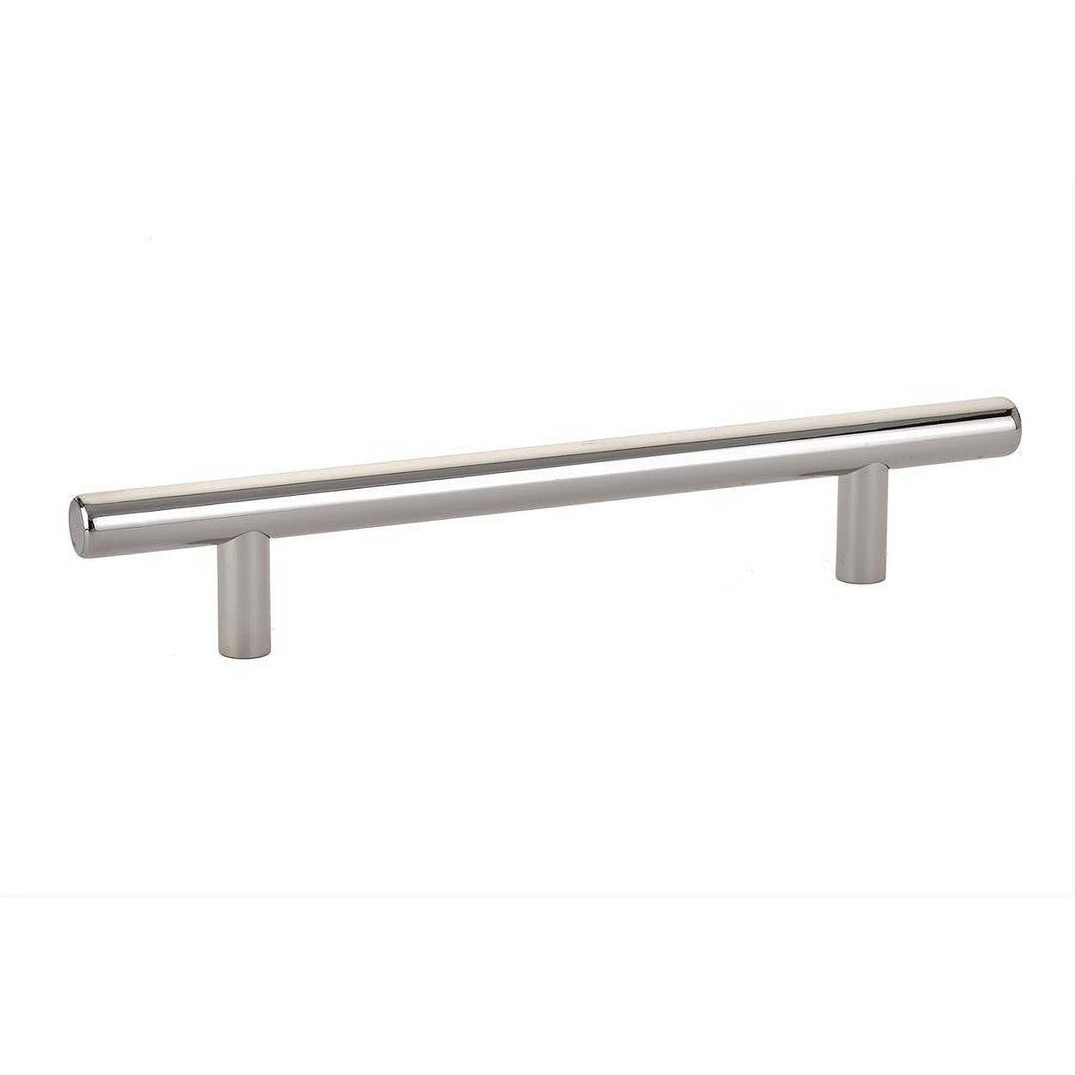 Emtek 86361US14 Mid Century Modern 5" Solid Brass Bar Cabinet Pull Polished Nickel Lifetime