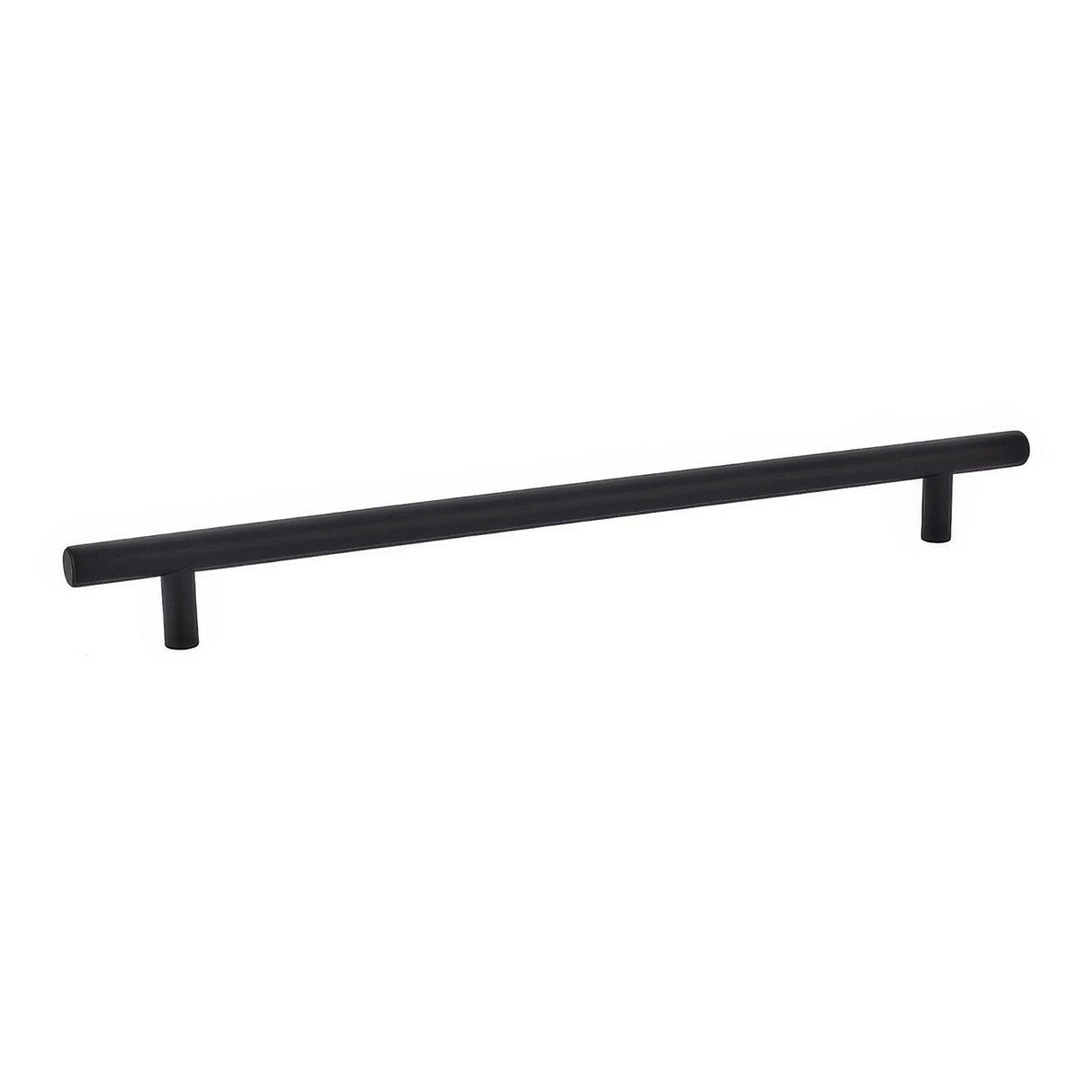 Emtek 86364US3NL 86364US Mid Century Modern 10" Solid Brass Bar Cabinet Pull Unlacquered Brass