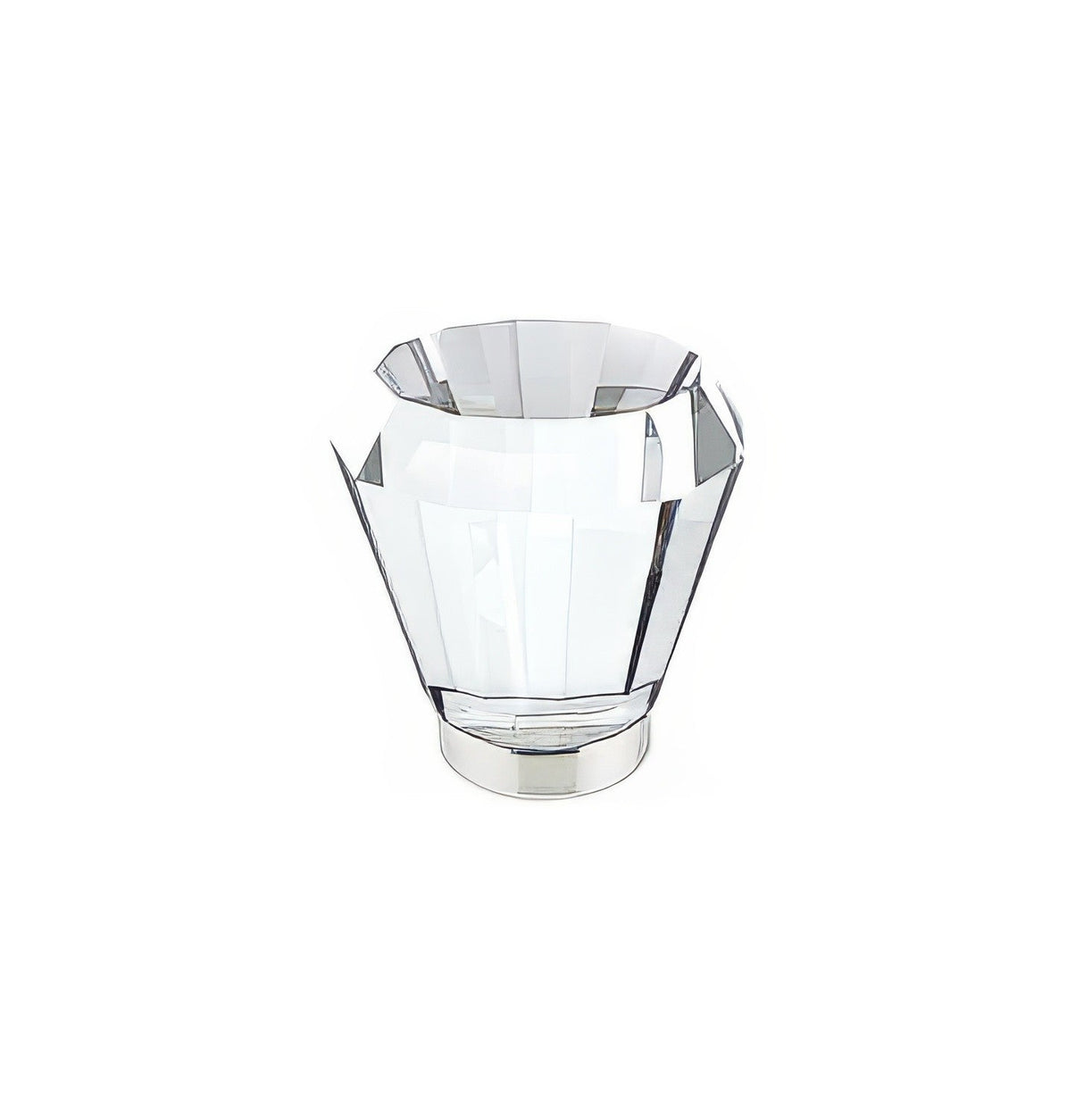 Emtek 86396US15 Brookmont 1" Crystal Cabinet Knob Satin Nickel