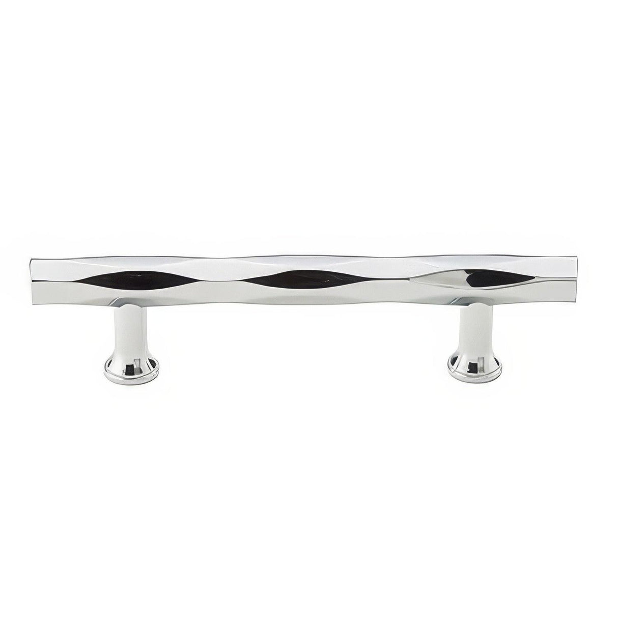 Emtek 86428US26 86428US Tribeca 3-1/2" Designer Brass Bar Cabinet Pull Polished Chrome